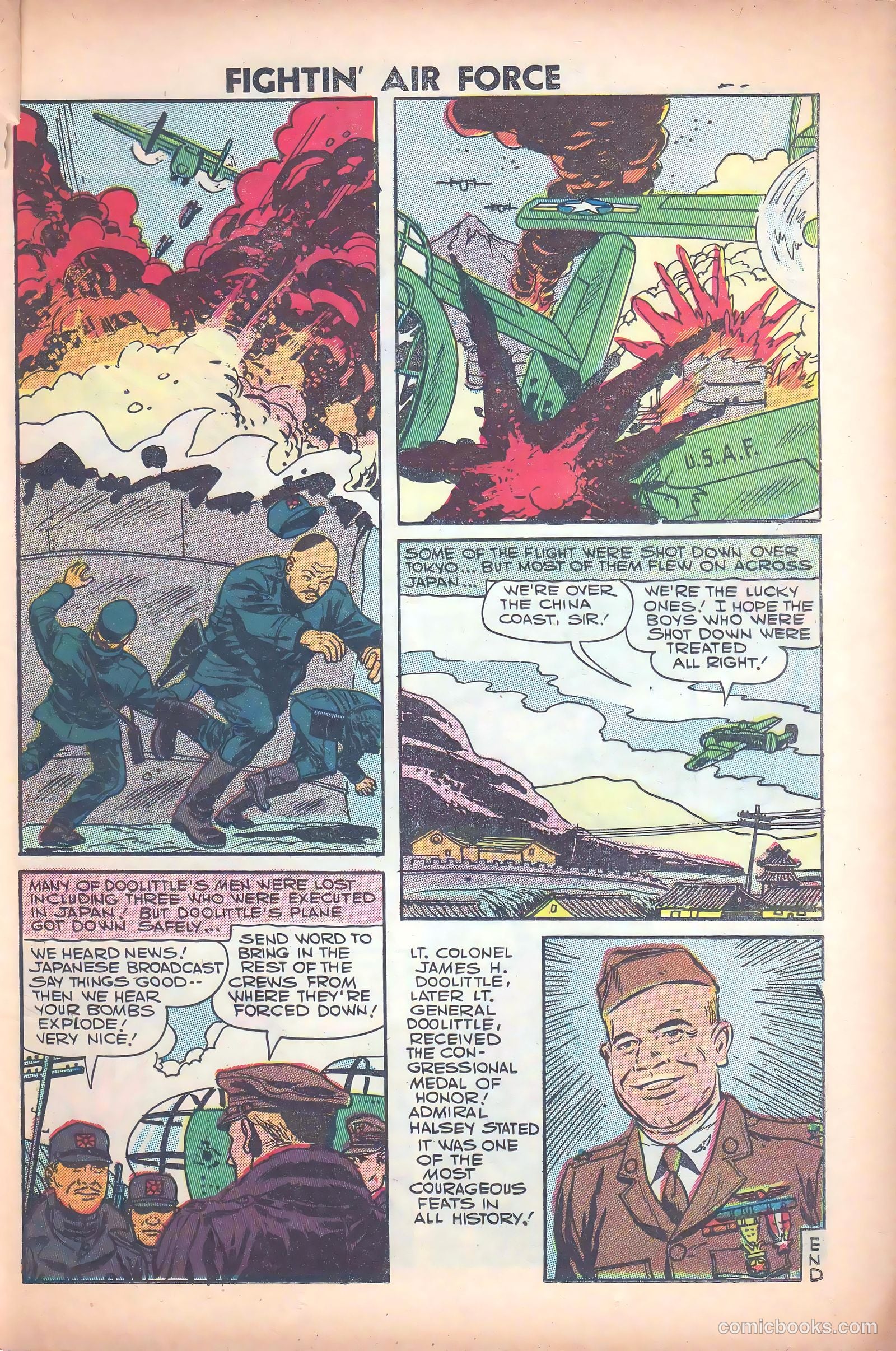 Fightin' Air Force #9 (1957) — page 25 of 37