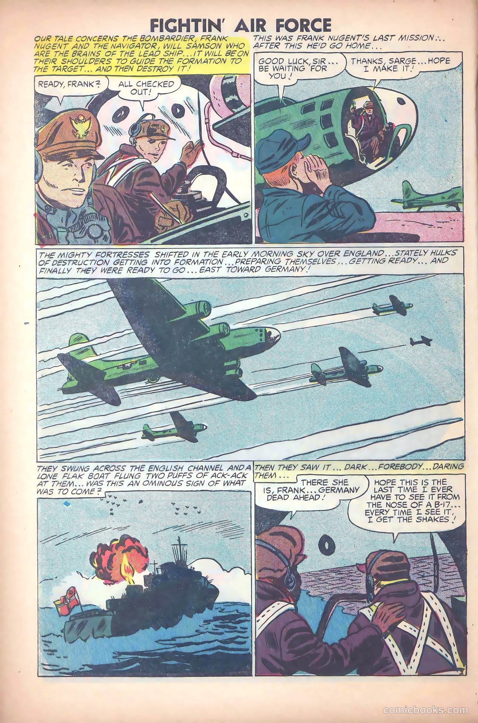 Fightin' Air Force #9 (1957) — page 28 of 37