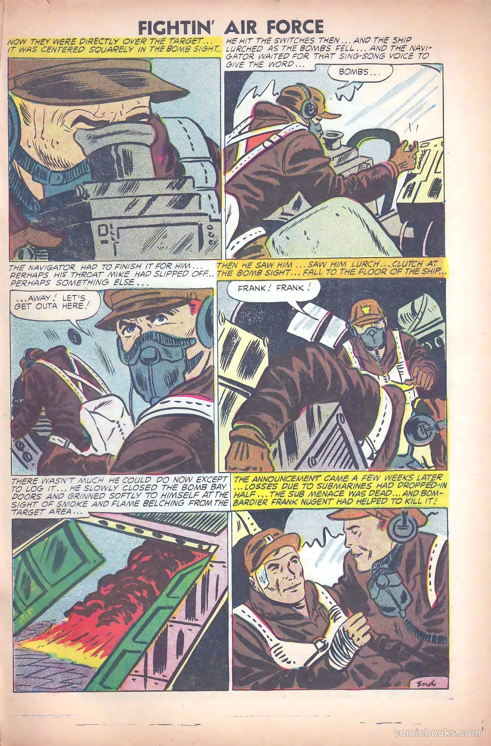 Fightin' Air Force #9 (1957) — page 33 of 37