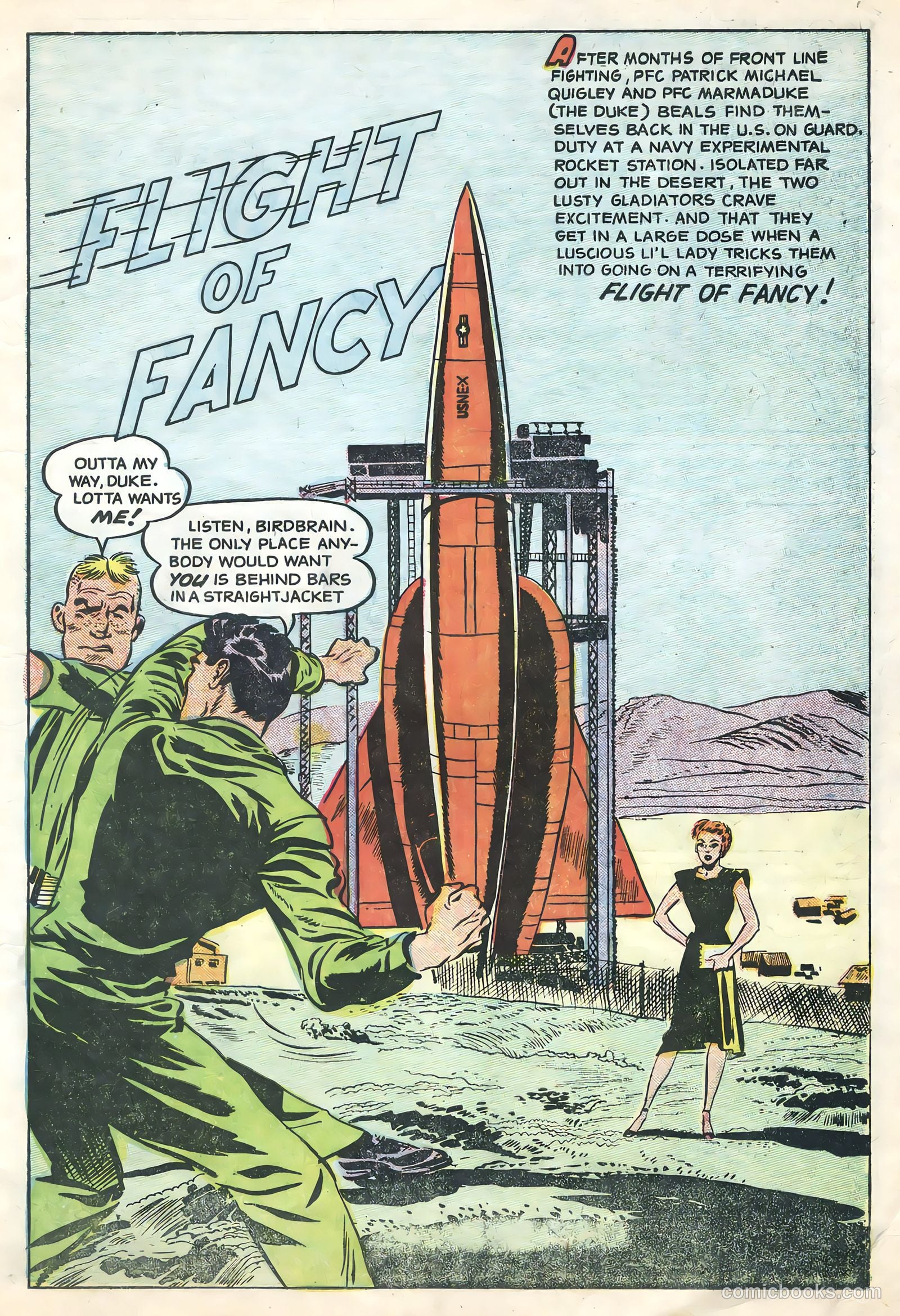 Fightin' Army #16 (1956) — page 3 of 36