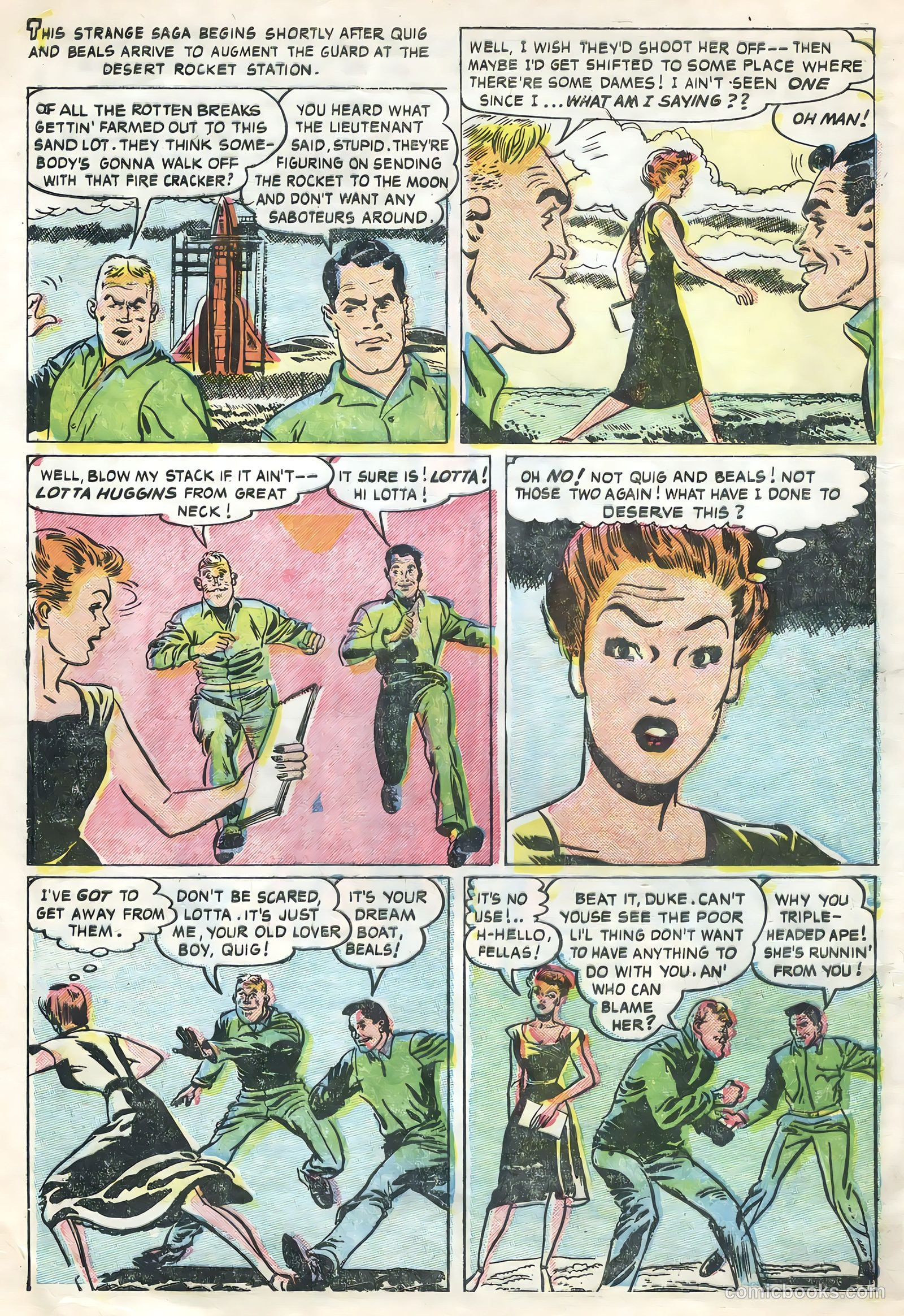 Fightin' Army #16 (1956) — page 4 of 36