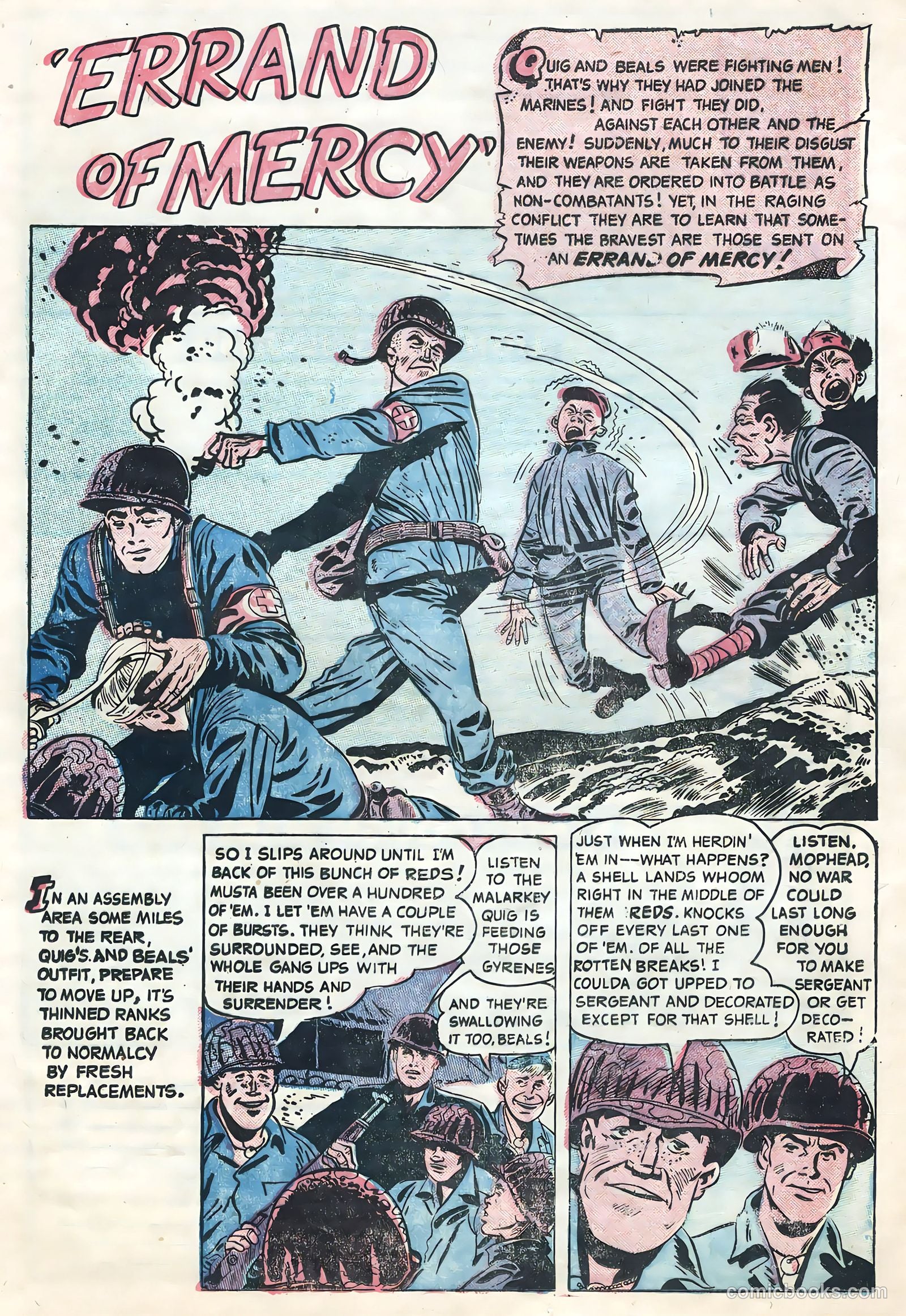 Fightin' Army #16 (1956) — page 21 of 36