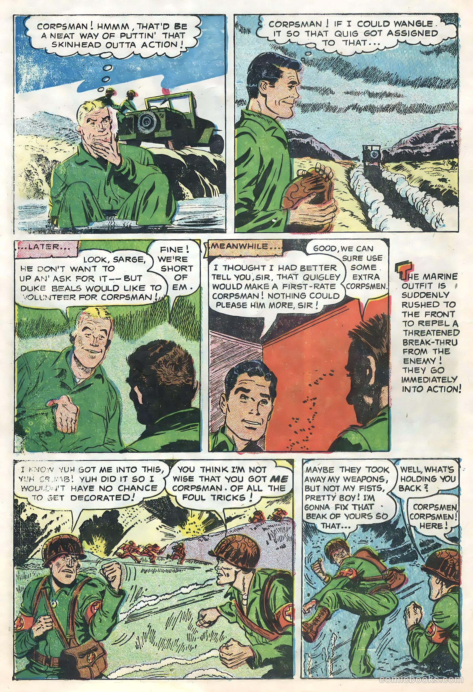 Fightin' Army #16 (1956) — page 24 of 36