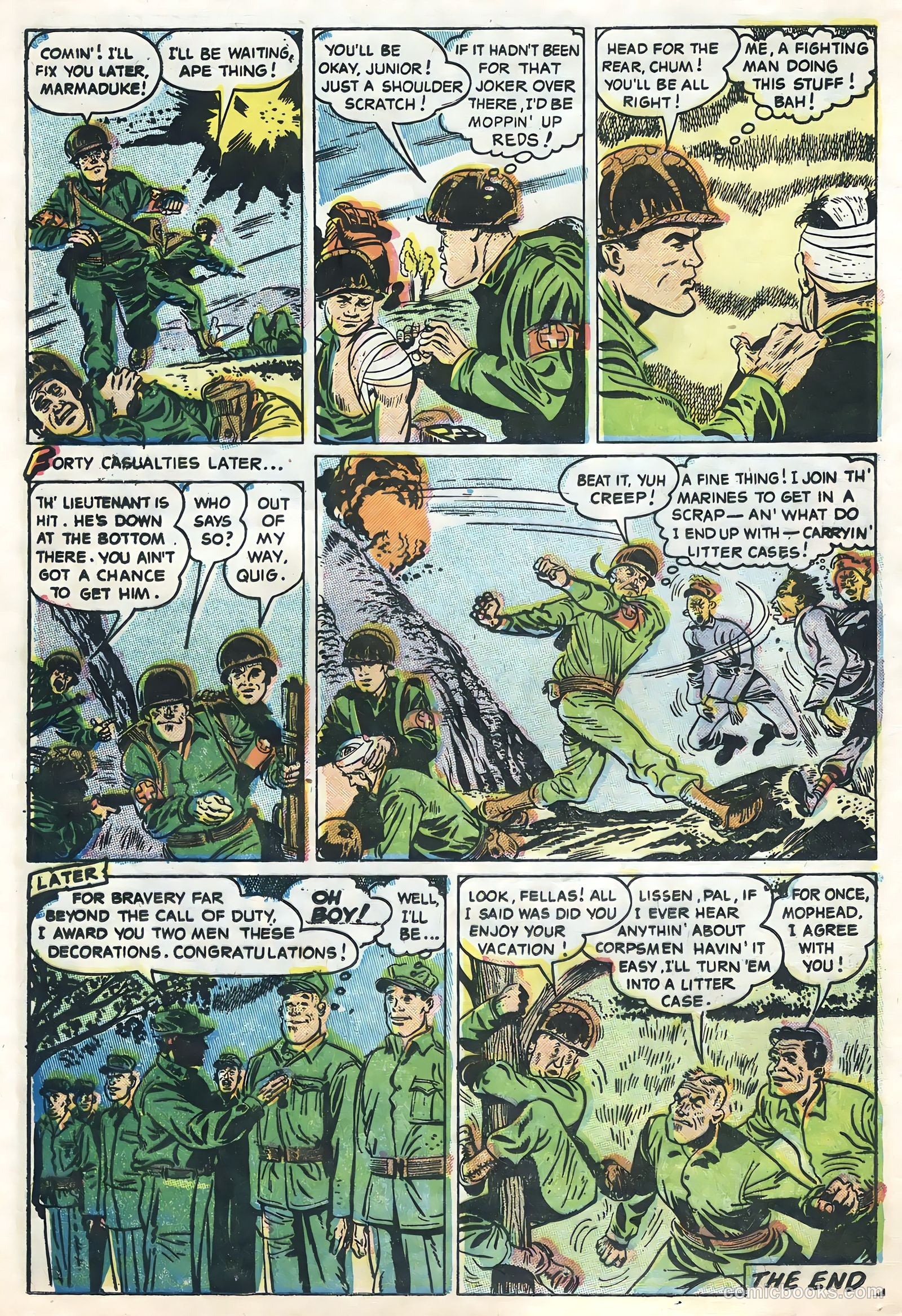 Fightin' Army #16 (1956) — page 25 of 36
