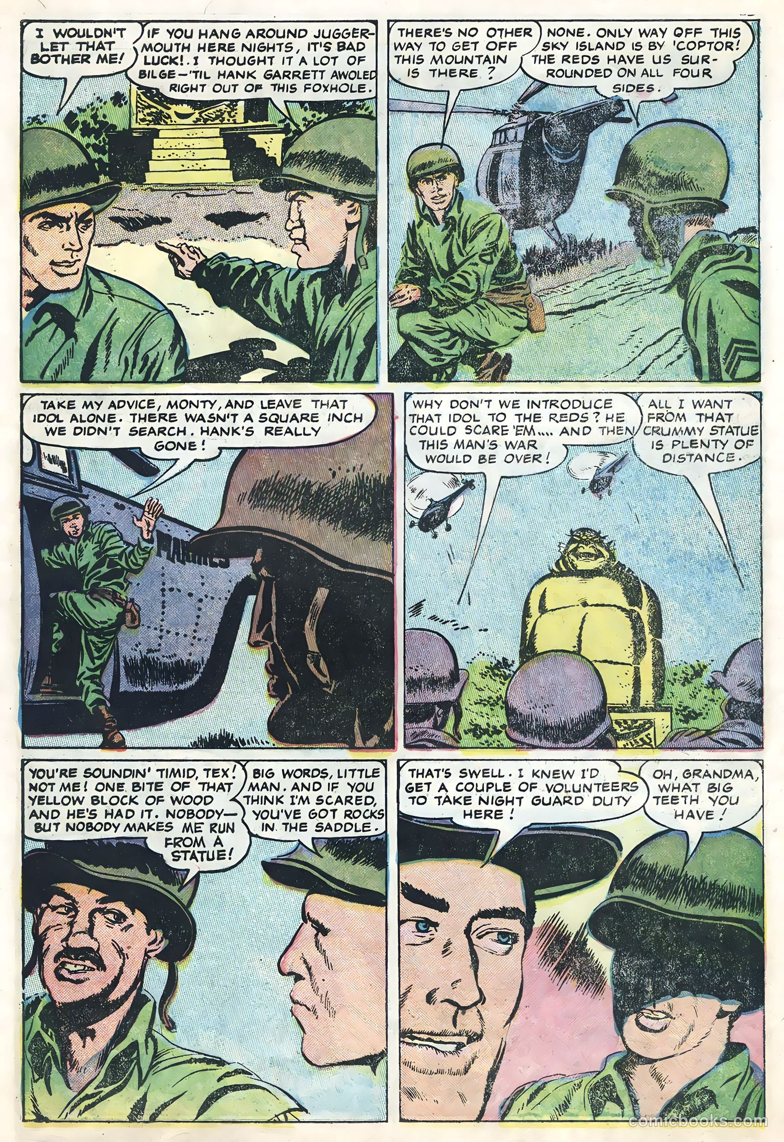 Fightin' Army #16 (1956) — page 27 of 36