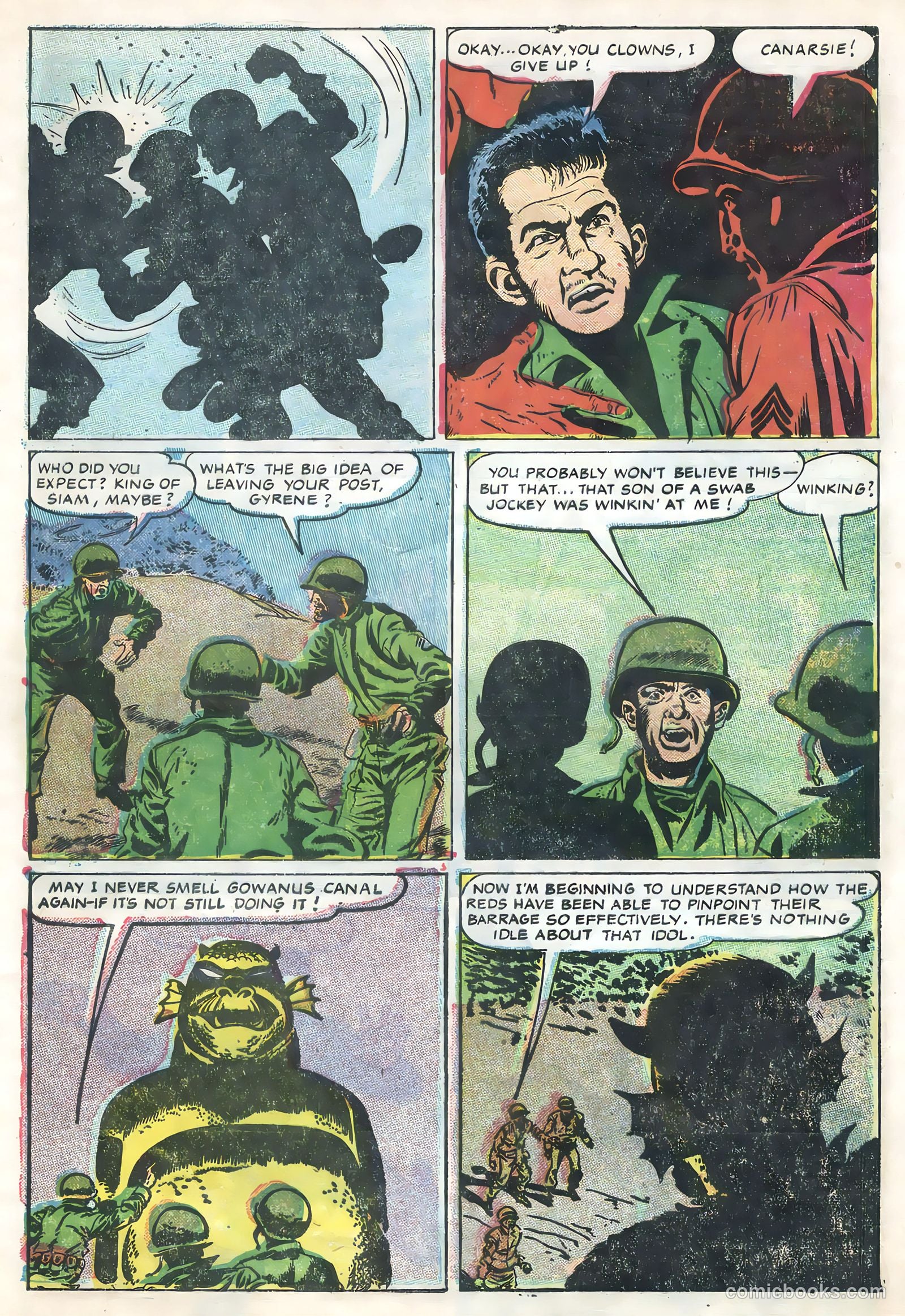 Fightin' Army #16 (1956) — page 29 of 36