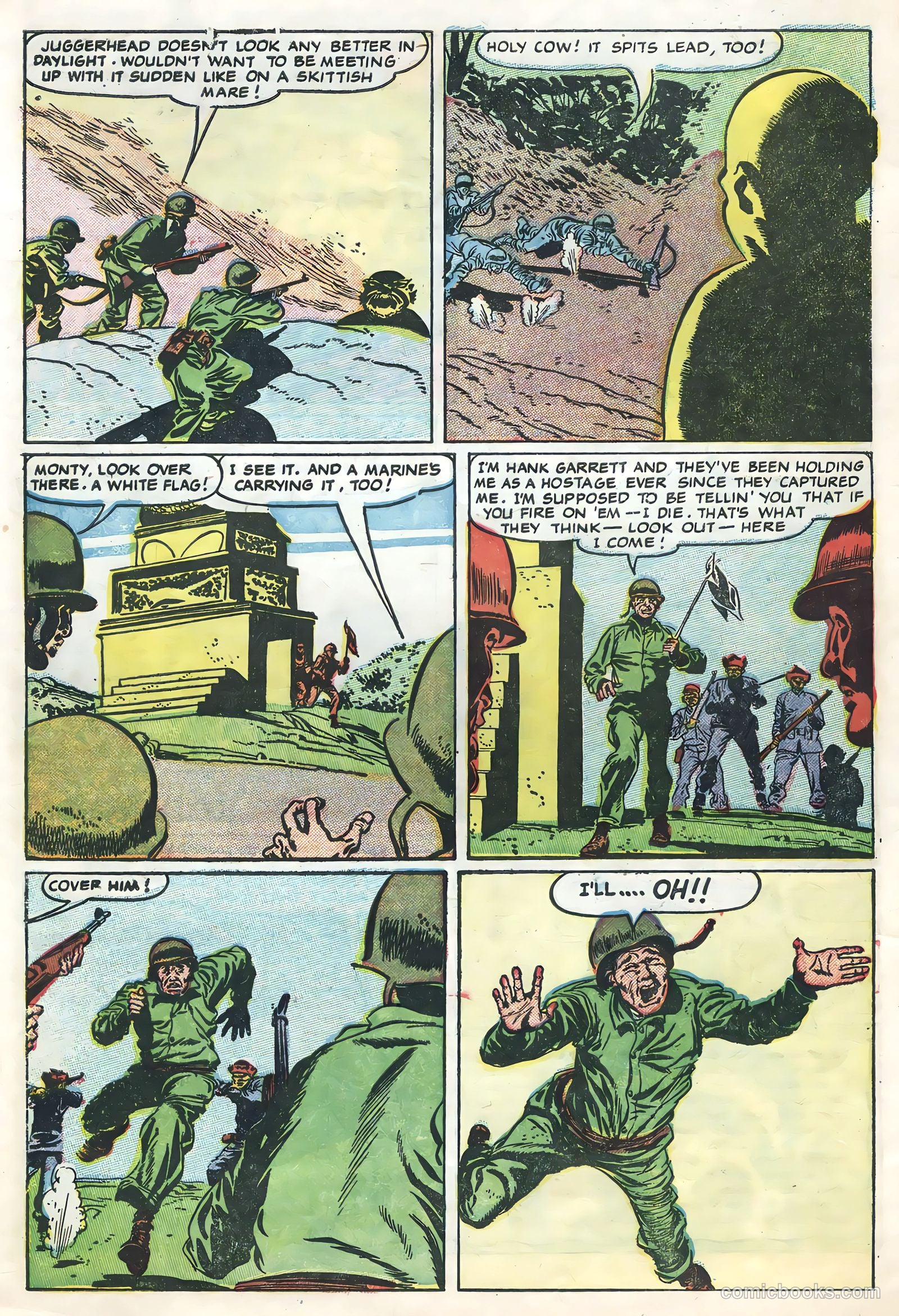 Fightin' Army #16 (1956) — page 30 of 36