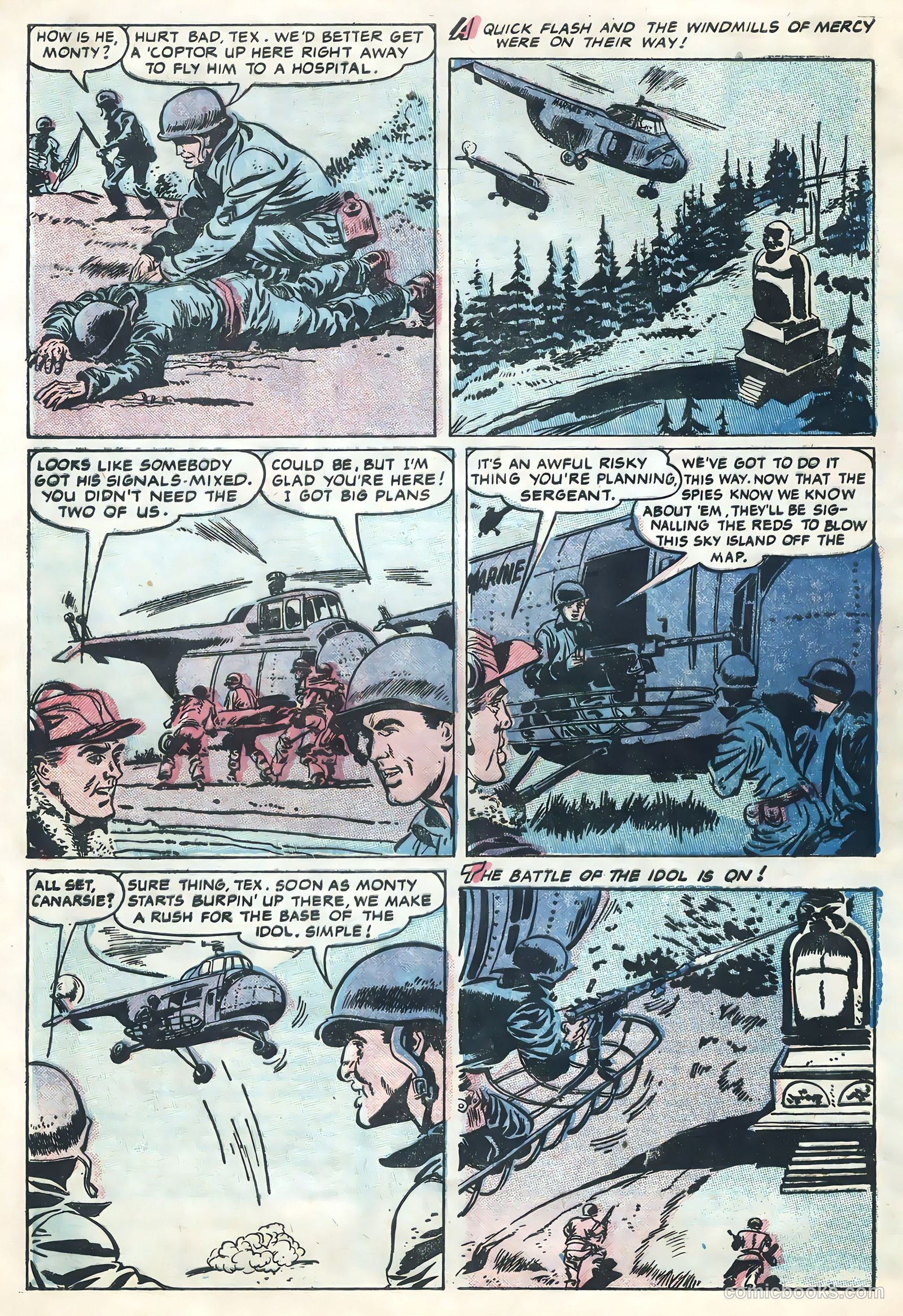 Fightin' Army #16 (1956) — page 32 of 36