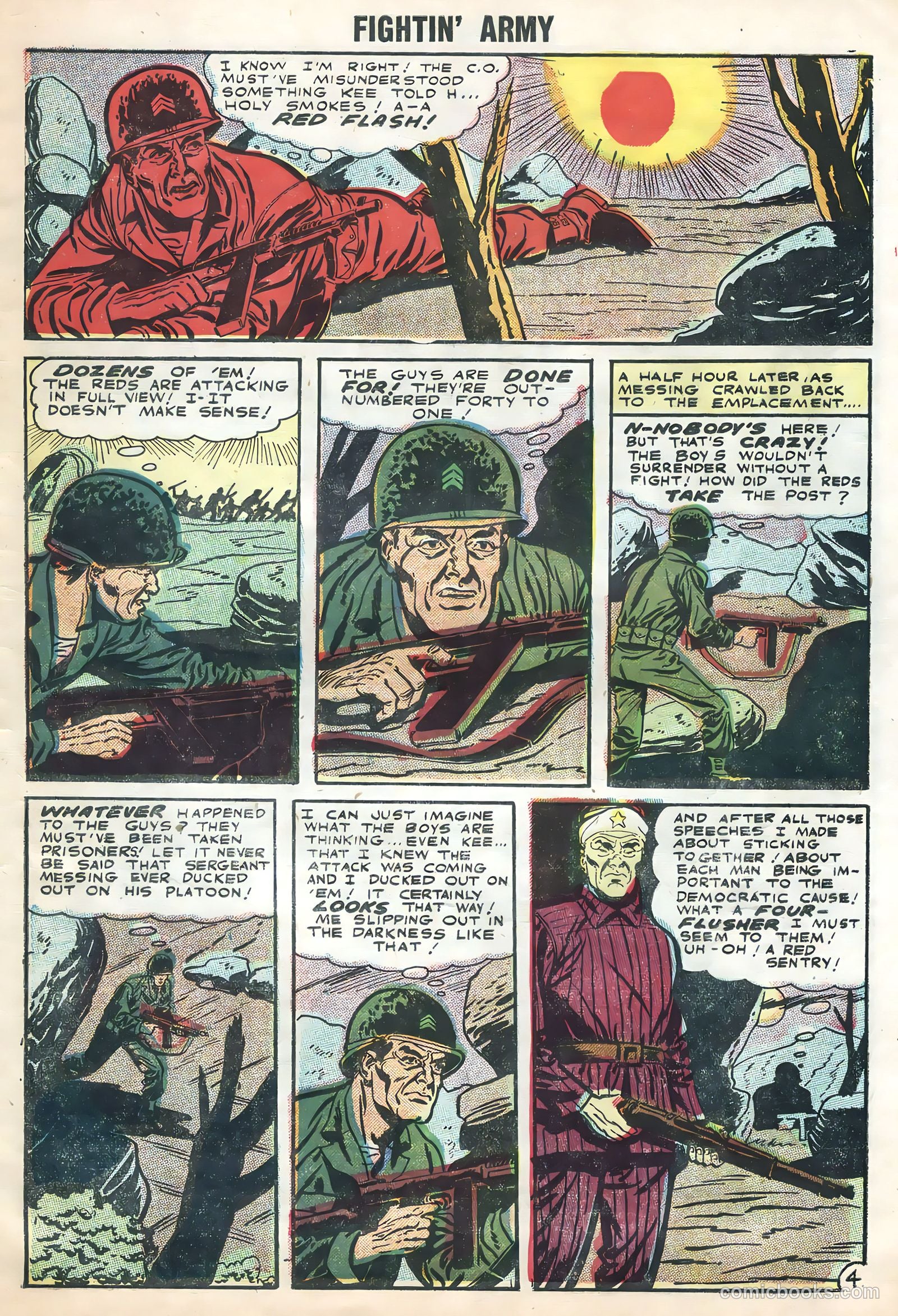 Fightin' Army #17 (1956) — page 7 of 36
