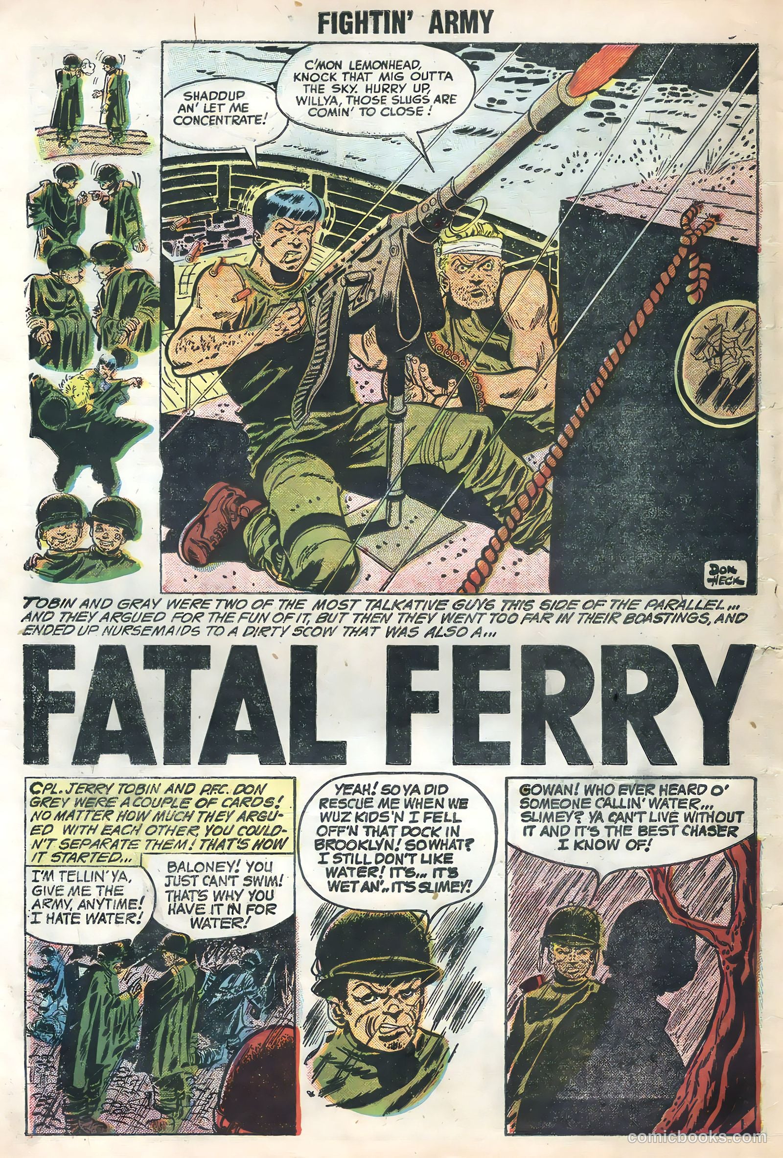 Fightin' Army #17 (1956) — page 10 of 36