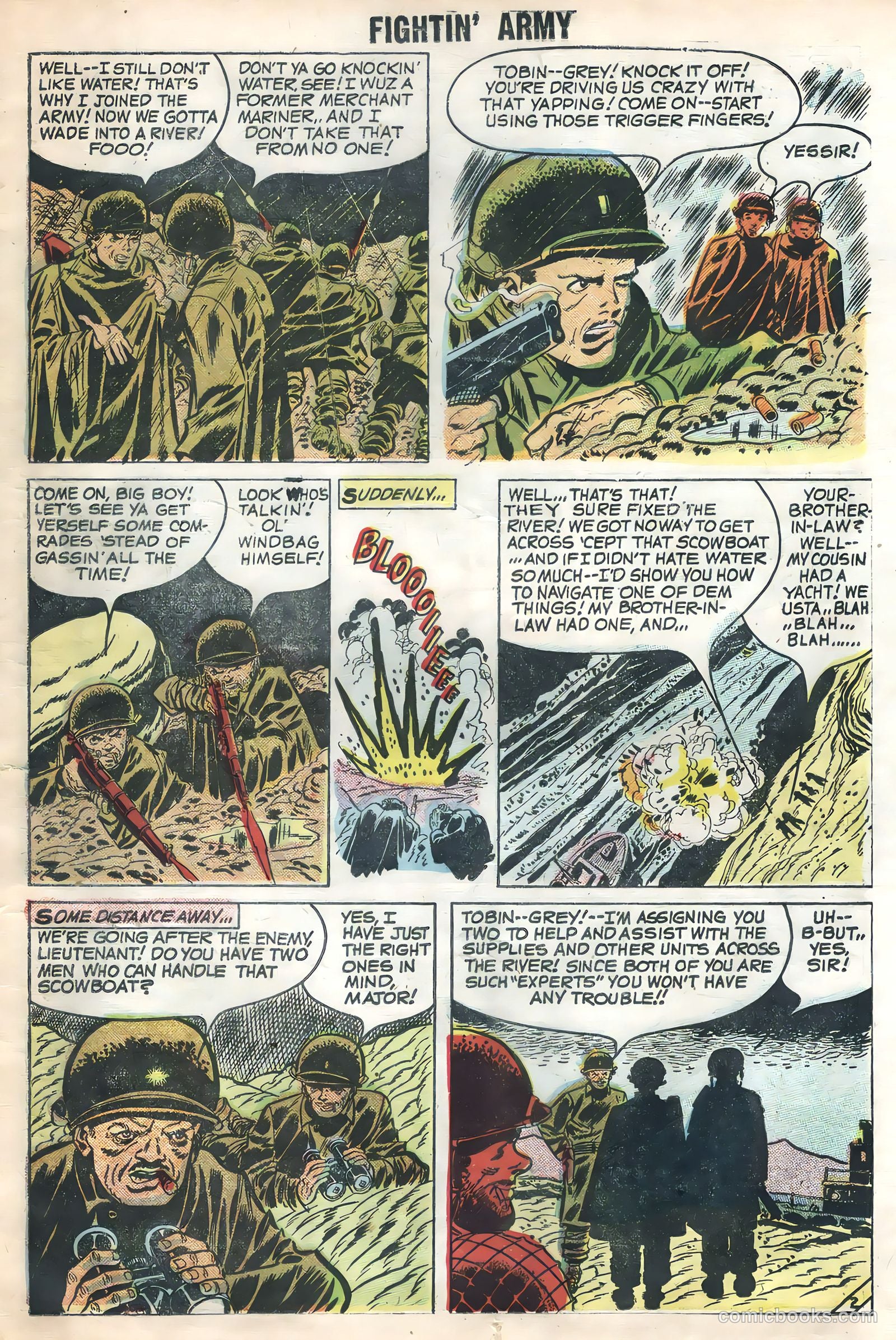 Fightin' Army #17 (1956) — page 11 of 36
