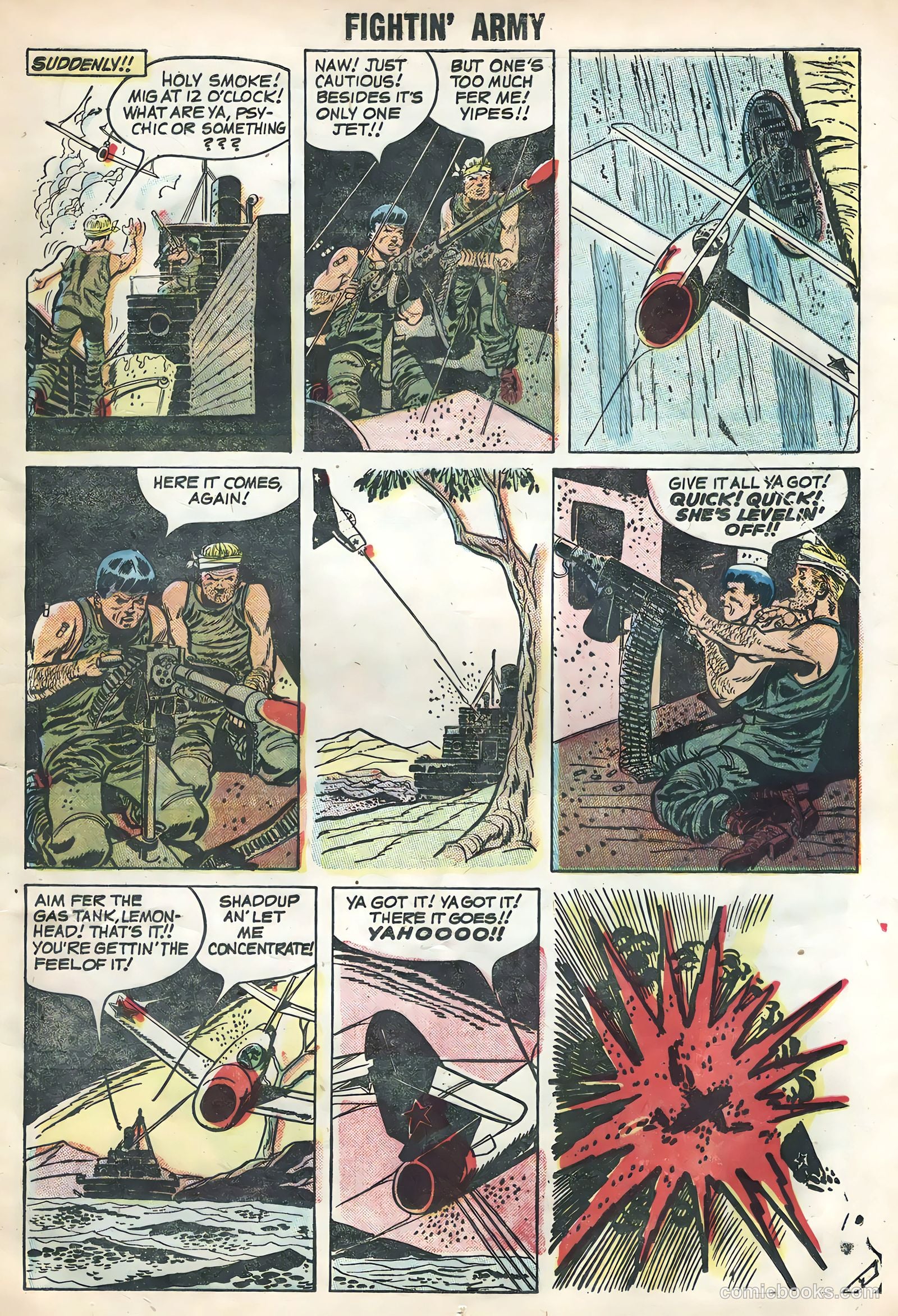 Fightin' Army #17 (1956) — page 13 of 36
