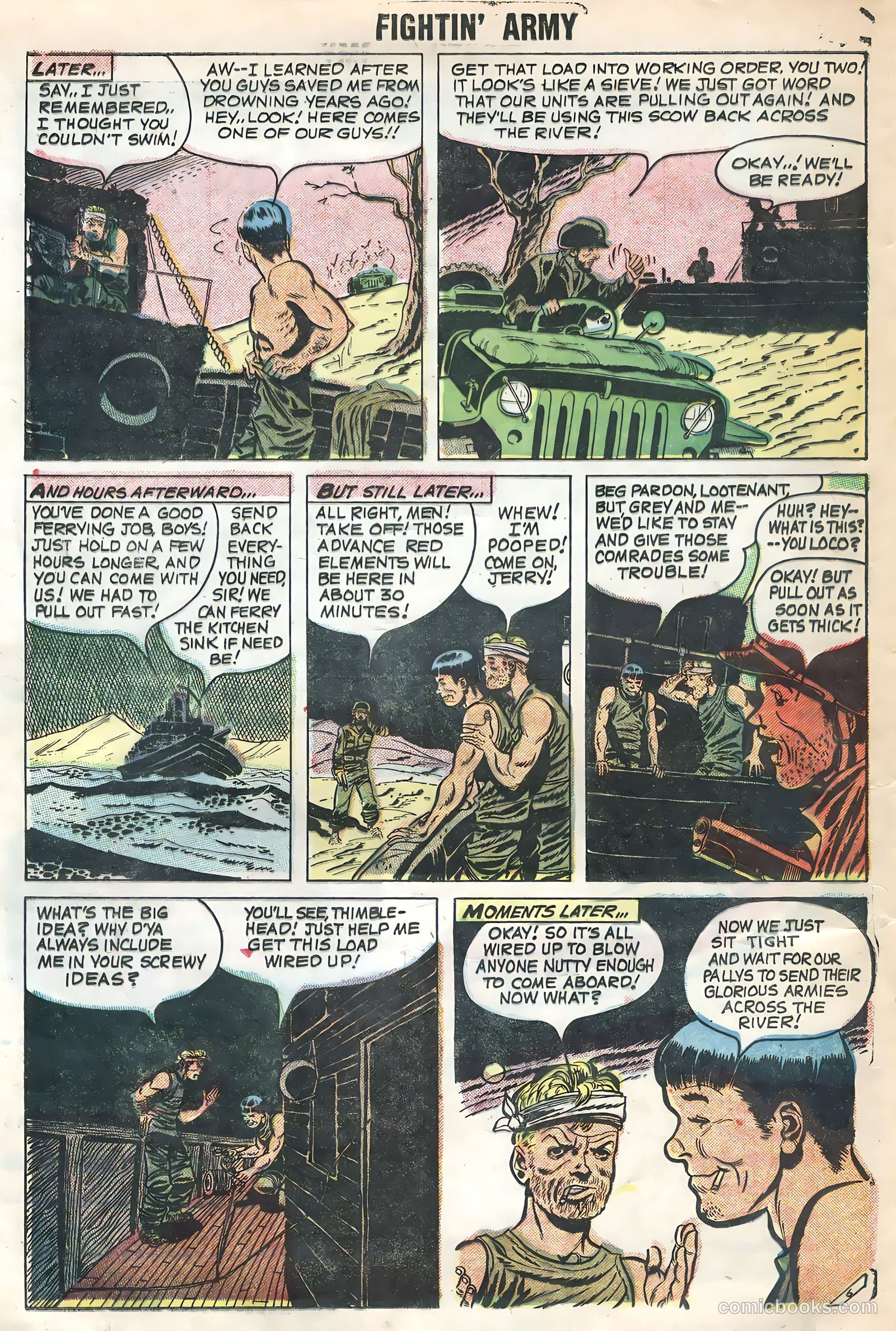 Fightin' Army #17 (1956) — page 16 of 36