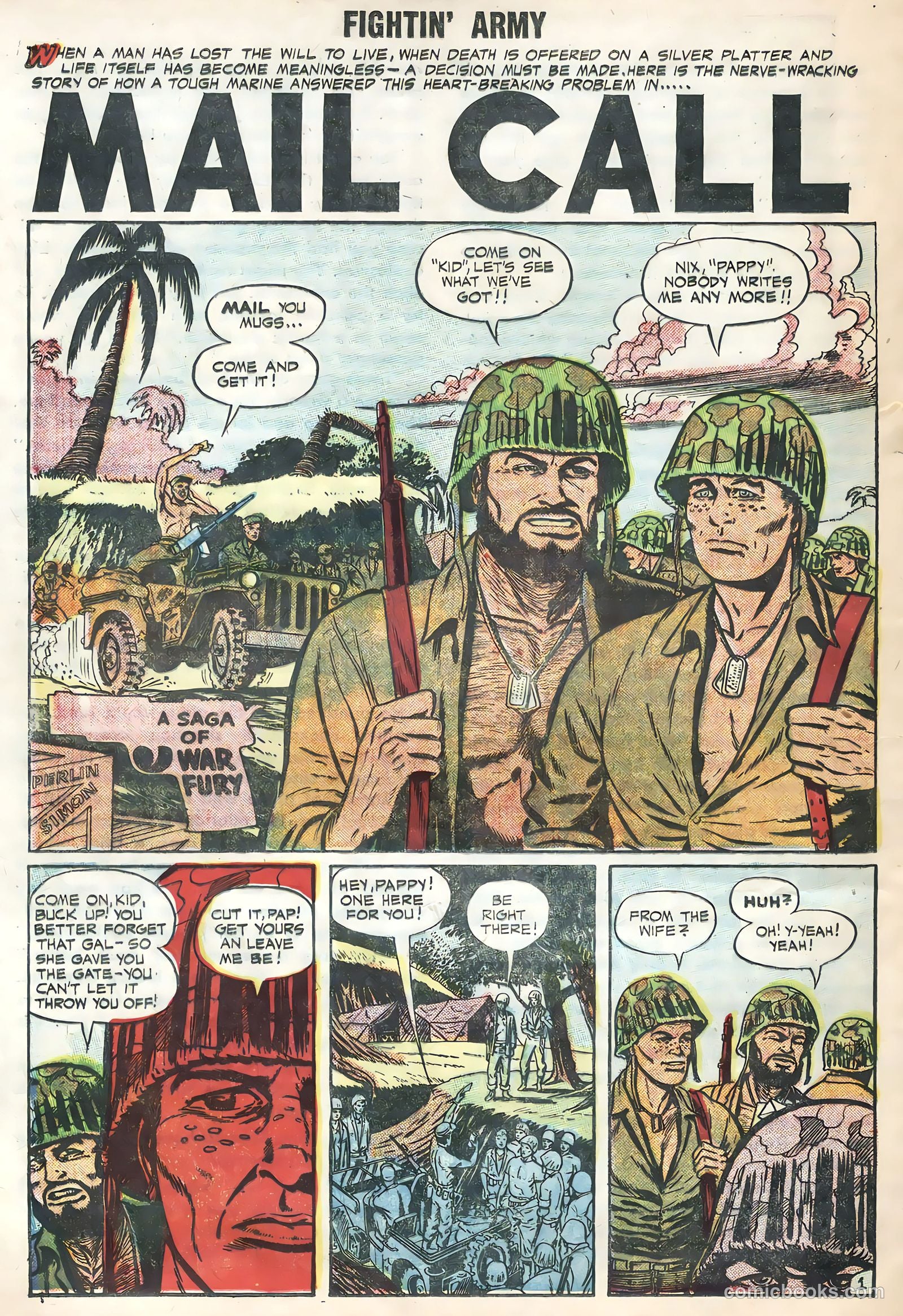 Fightin' Army #17 (1956) — page 20 of 36