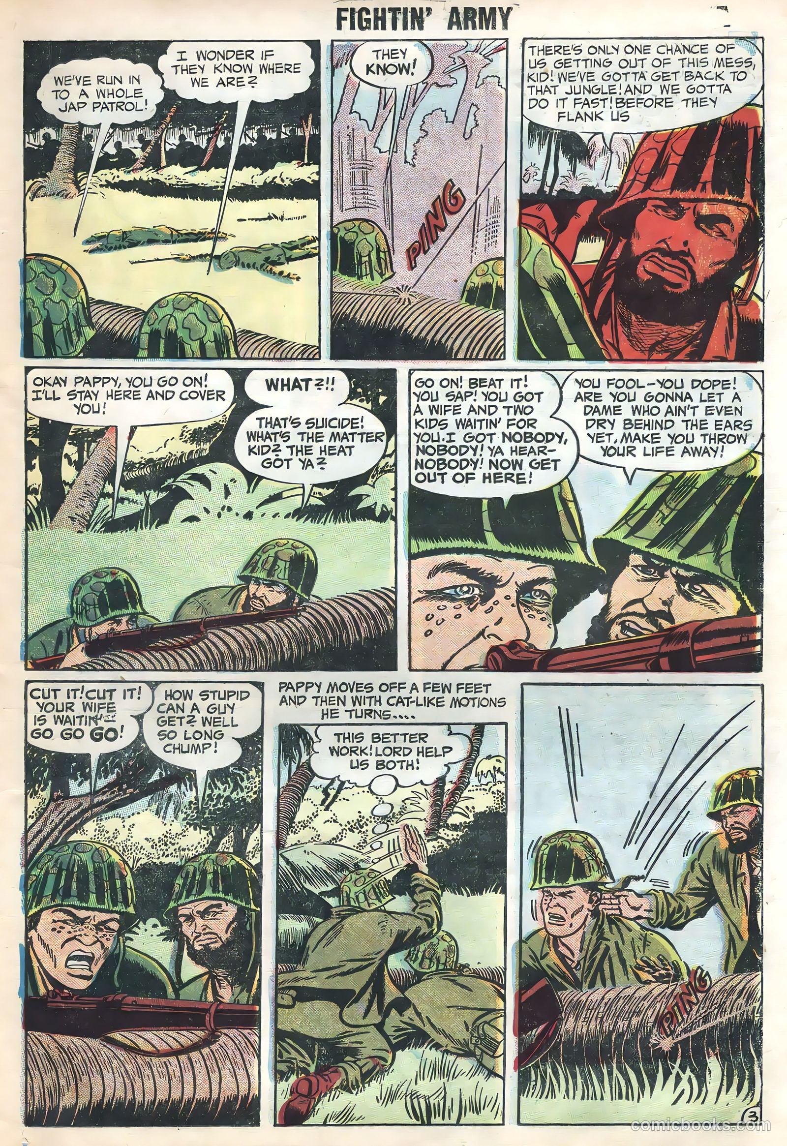 Fightin' Army #17 (1956) — page 23 of 36