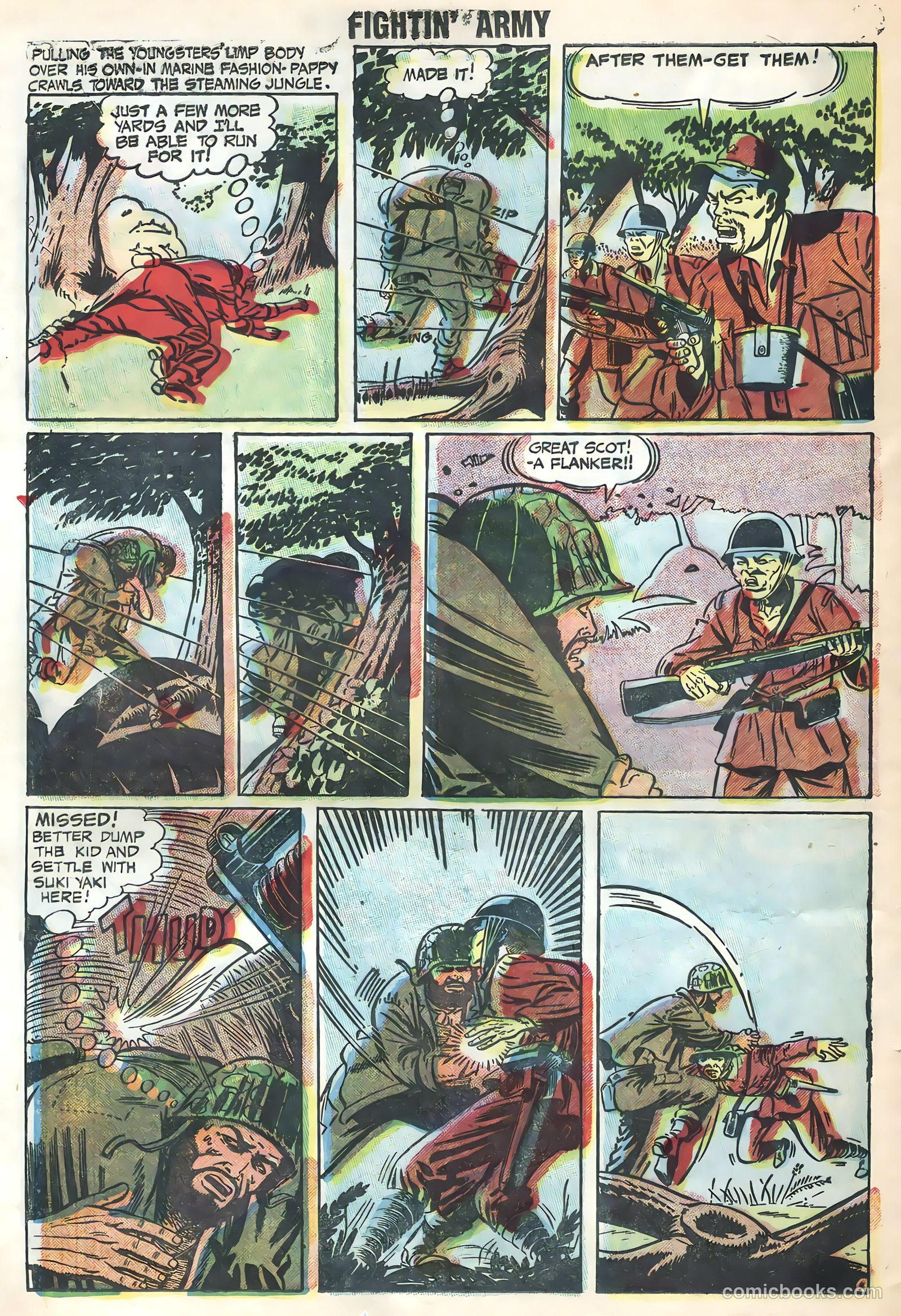 Fightin' Army #17 (1956) — page 24 of 36