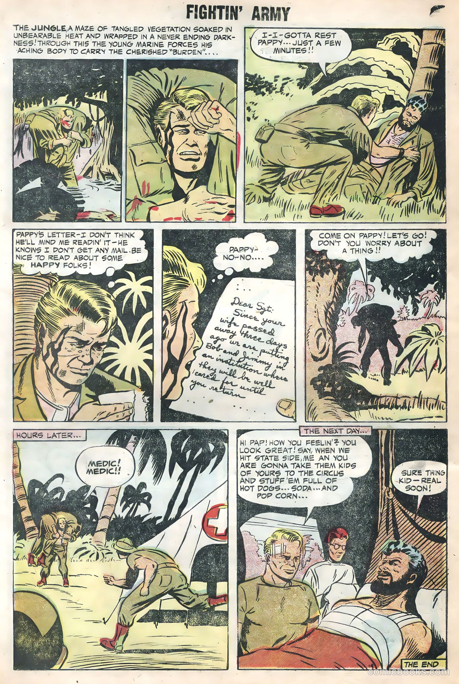Fightin' Army #17 (1956) — page 26 of 36