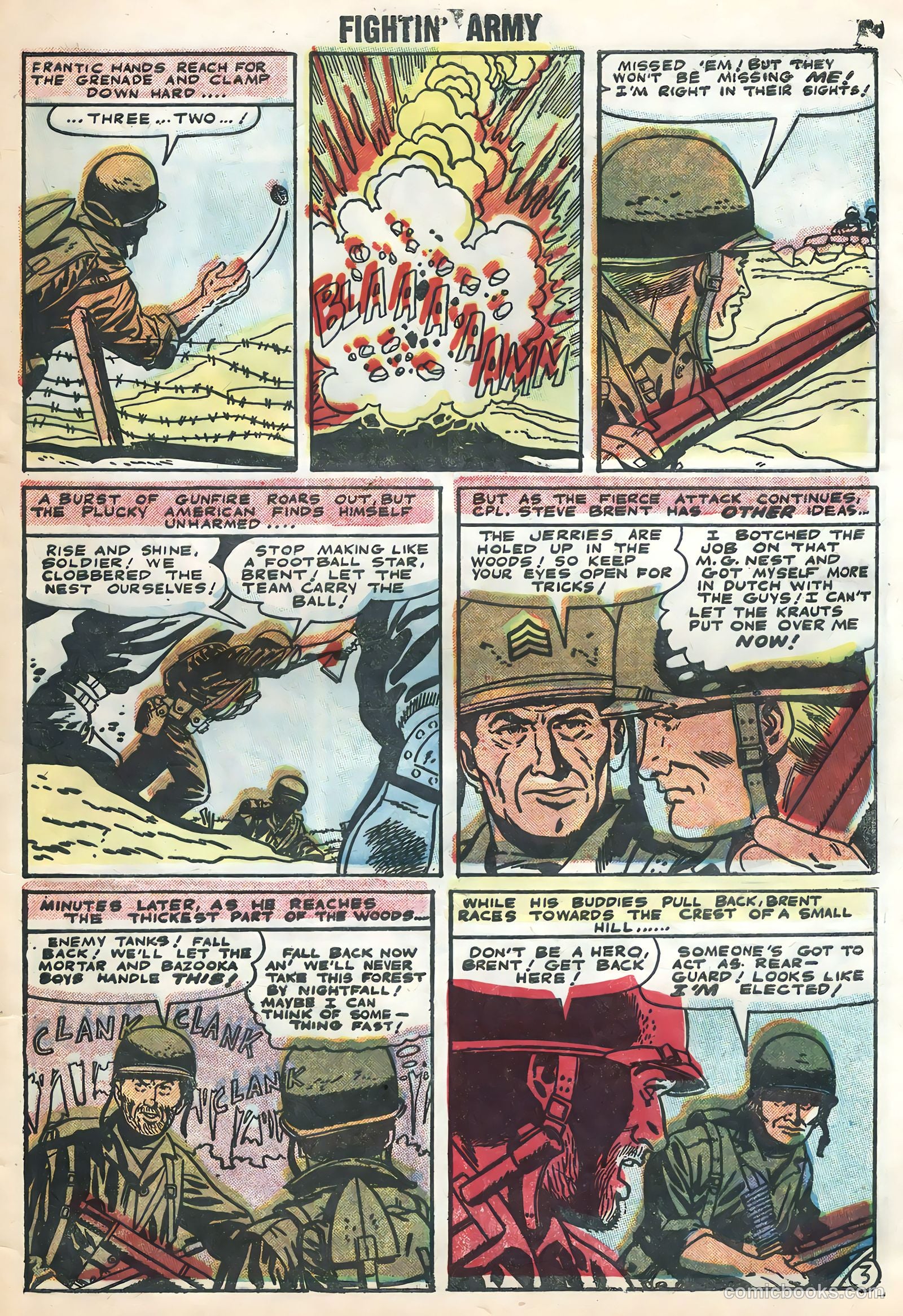 Fightin' Army #17 (1956) — page 29 of 36
