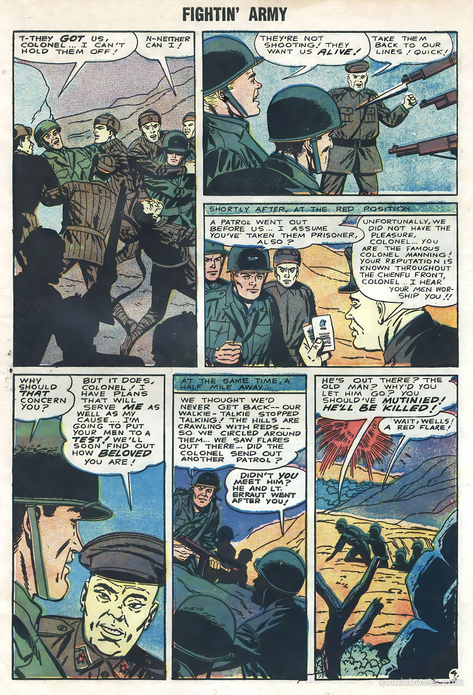 Fightin' Army #18 (1956) — page 7 of 36