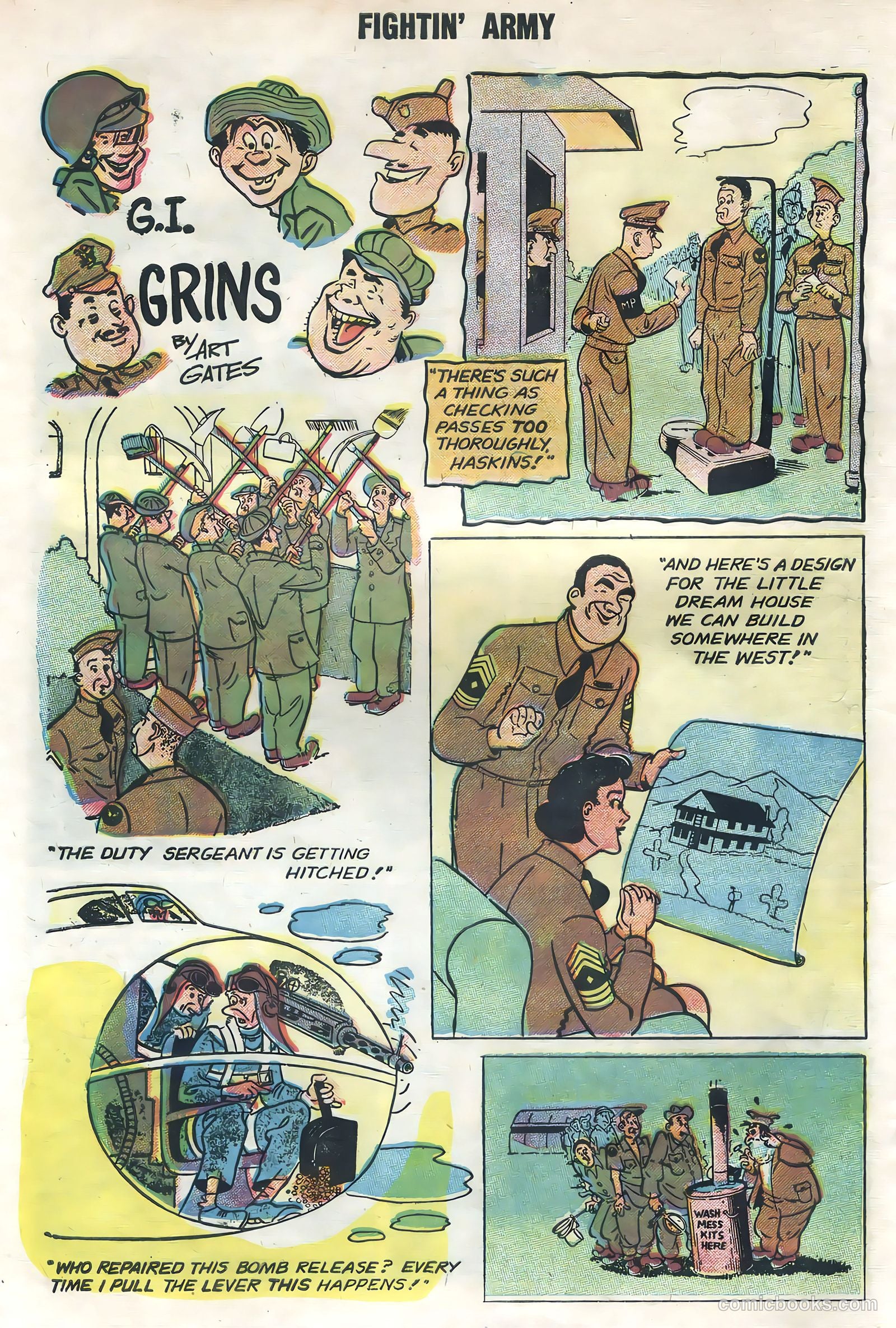 Fightin' Army #18 (1956) — page 10 of 36
