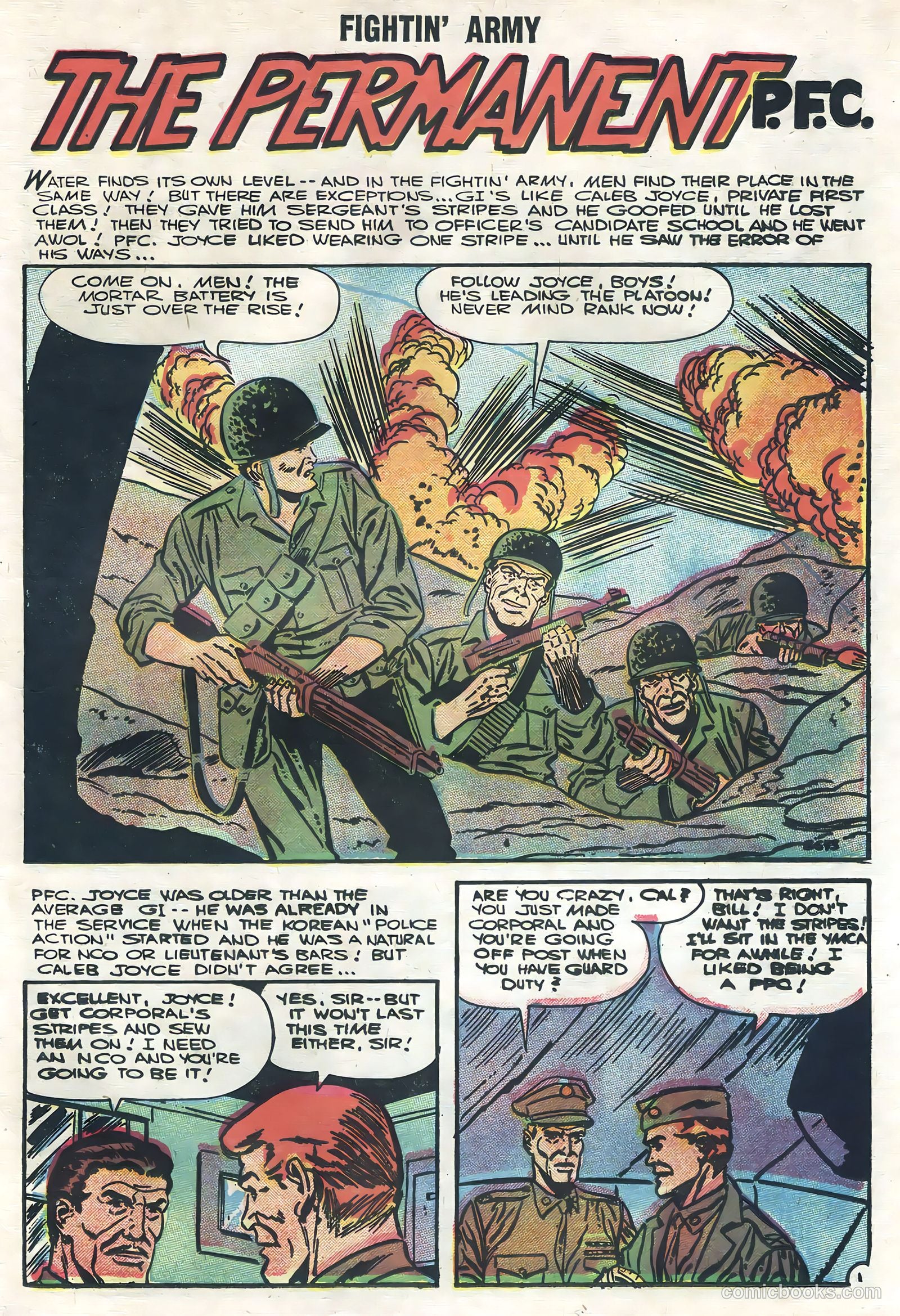 Fightin' Army #18 (1956) — page 11 of 36
