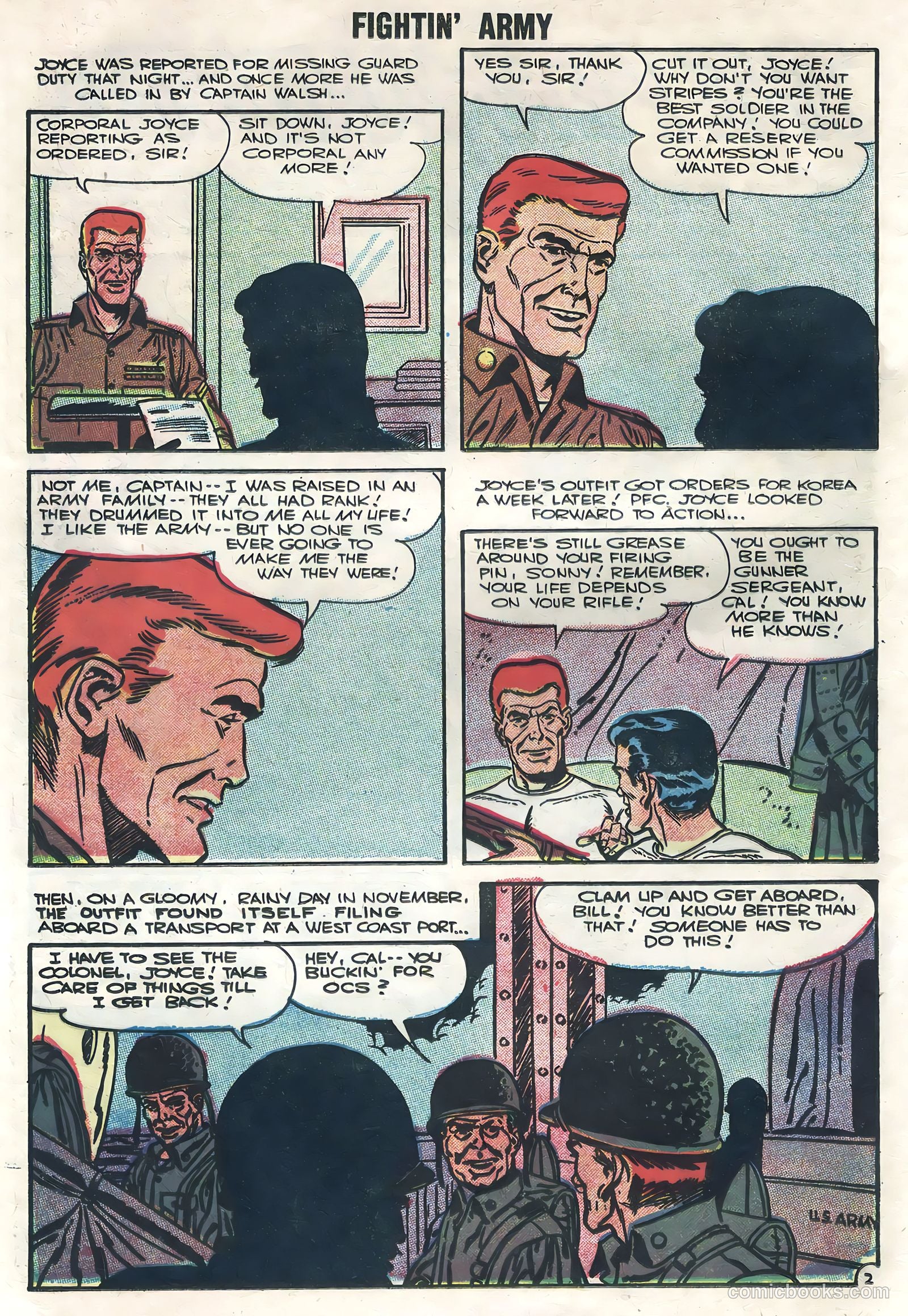 Fightin' Army #18 (1956) — page 12 of 36