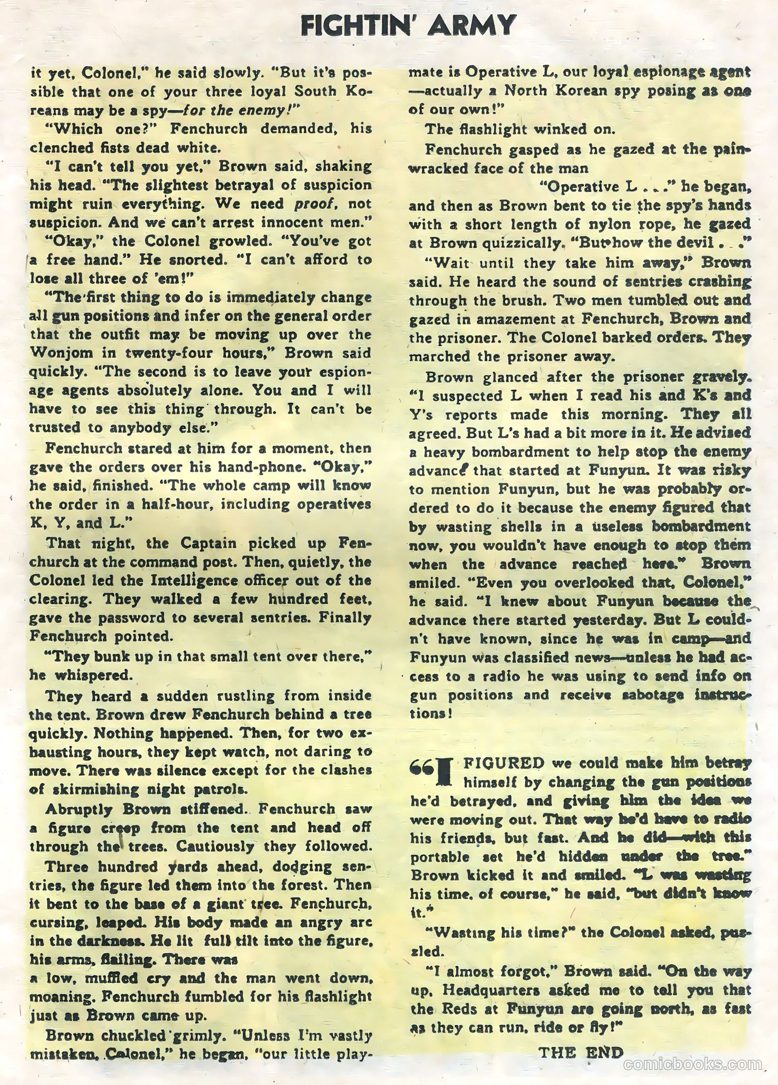 Fightin' Army #18 (1956) — page 19 of 36