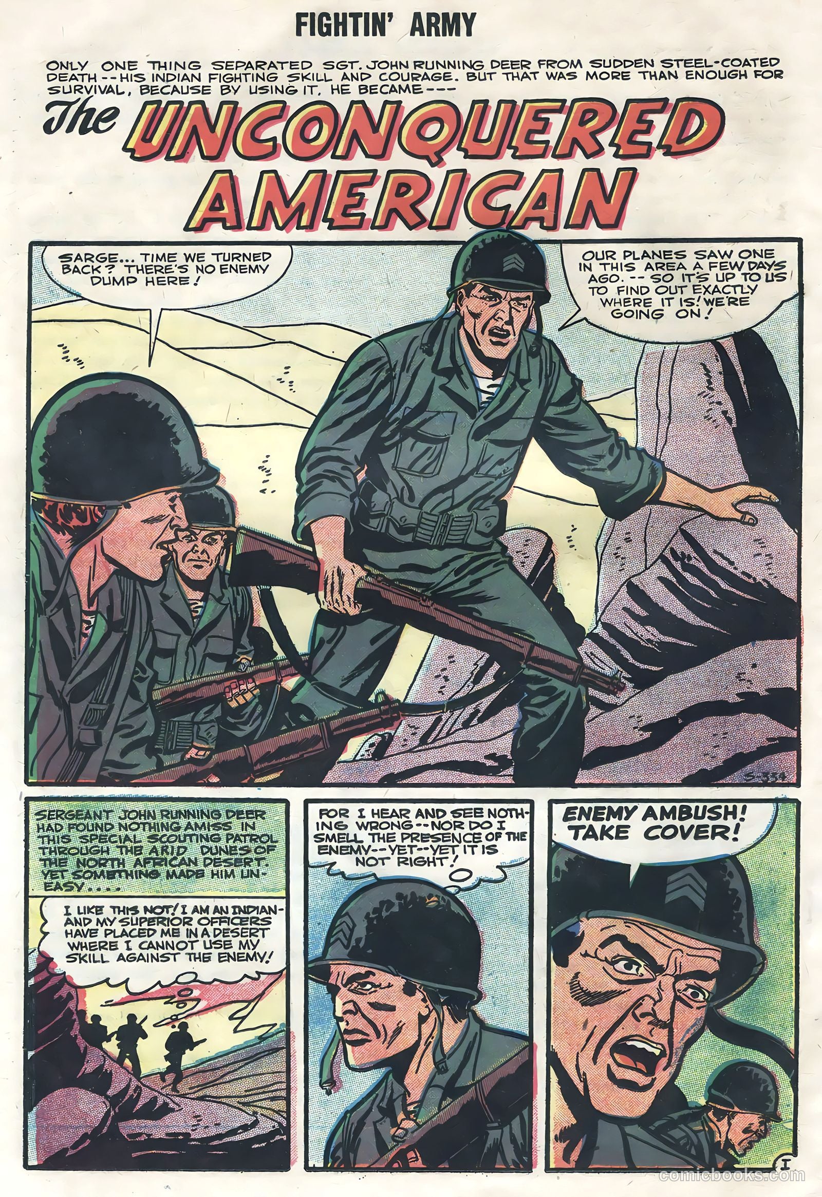Fightin' Army #18 (1956) — page 20 of 36