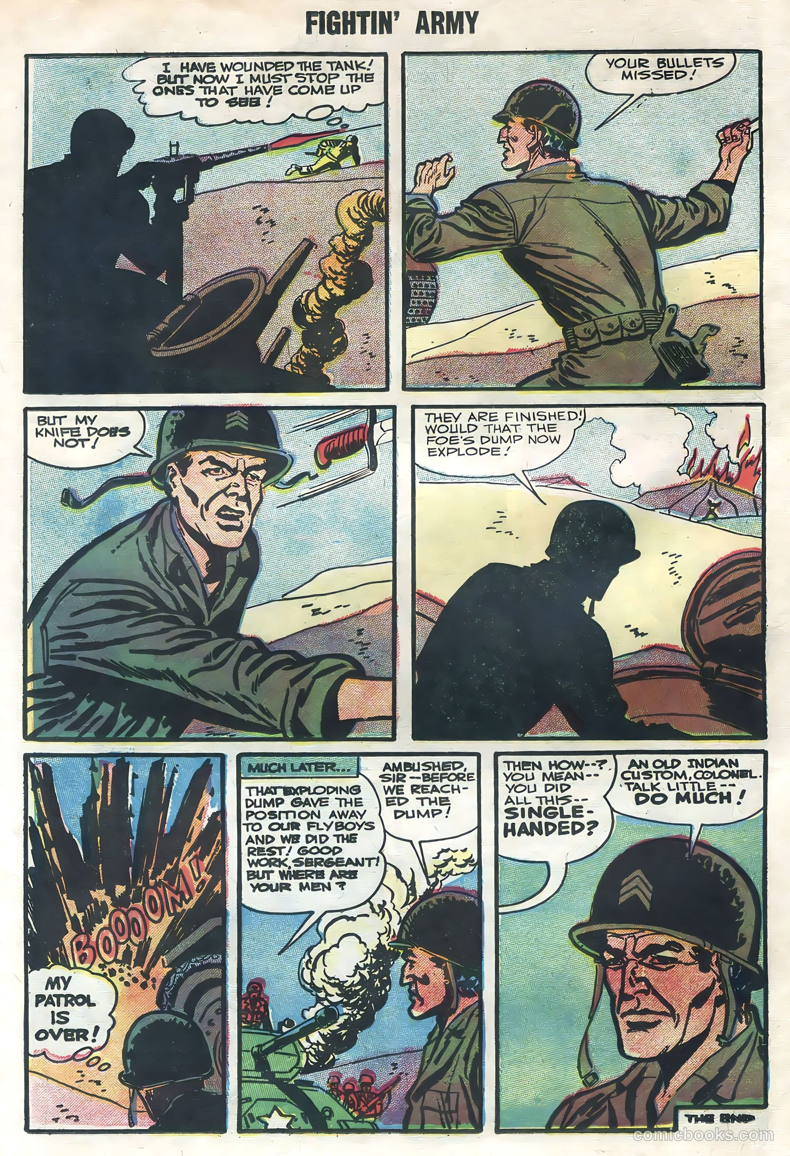 Fightin' Army #18 (1956) — page 26 of 36