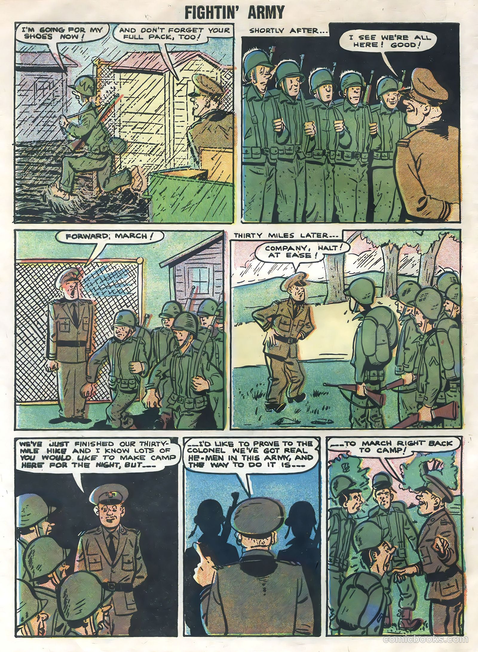 Fightin' Army #18 (1956) — page 30 of 36