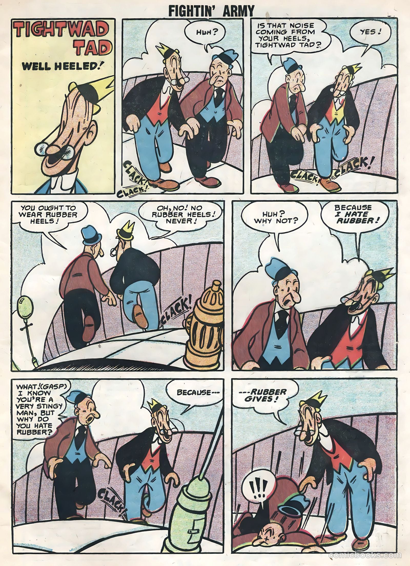 Fightin' Army #18 (1956) — page 33 of 36