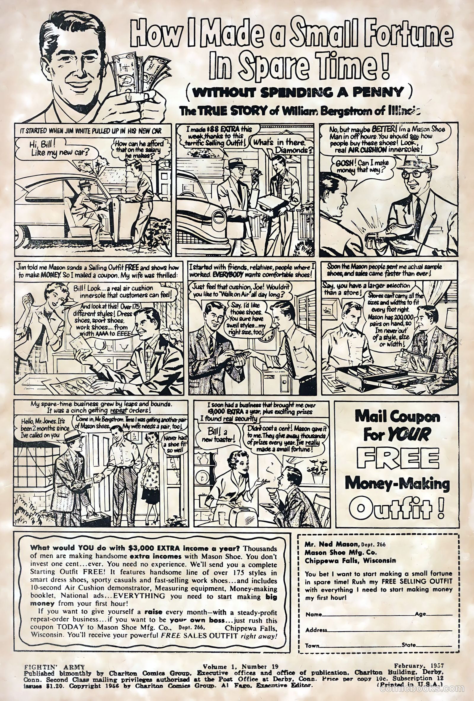 Fightin' Army #19 (1957) — page 2 of 36