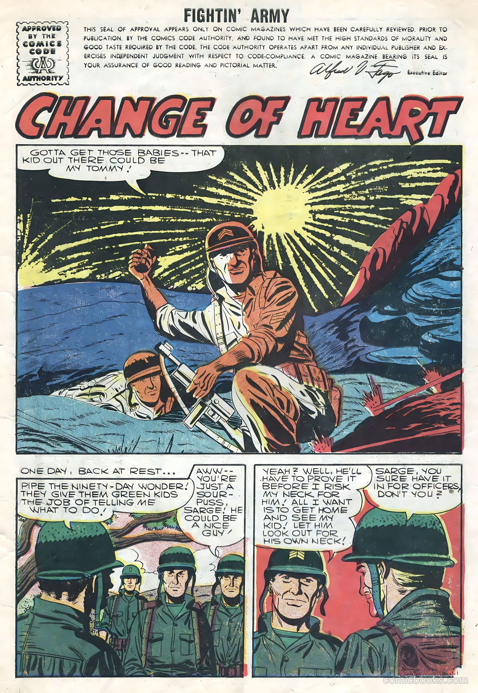 Fightin' Army #19 (1957) — page 3 of 36
