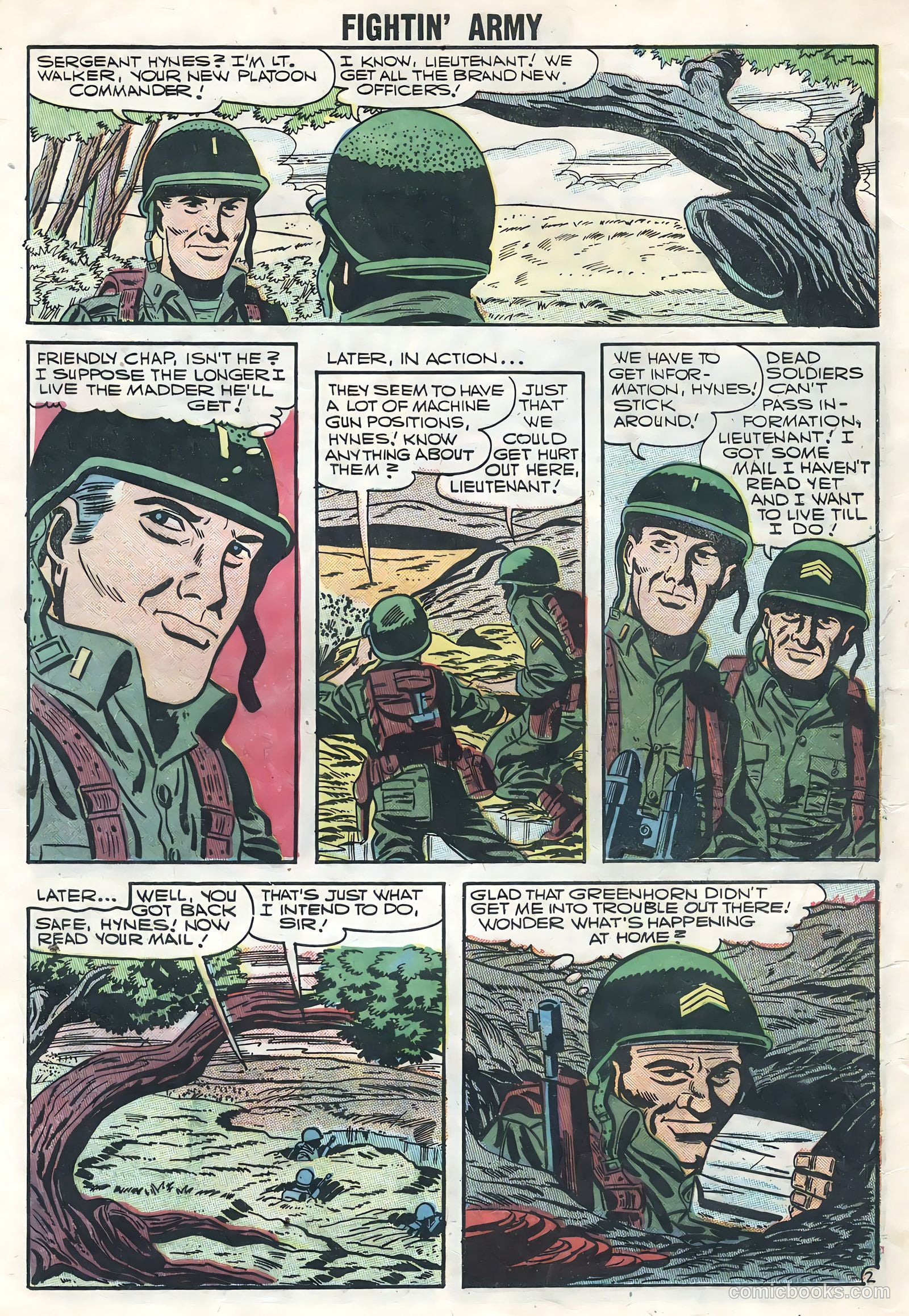 Fightin' Army #19 (1957) — page 4 of 36