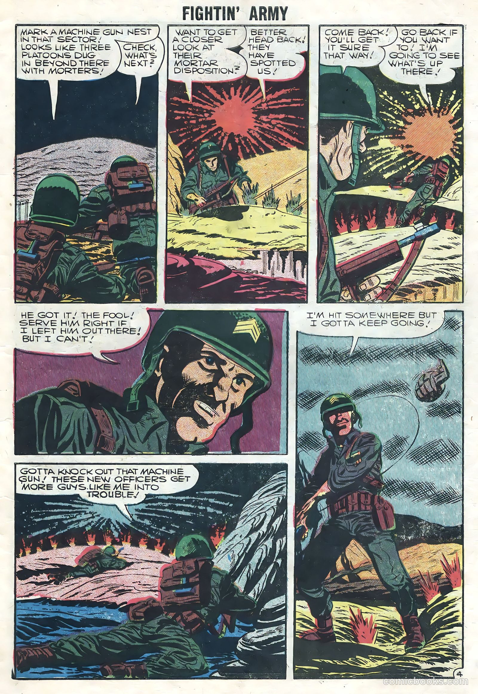 Fightin' Army #19 (1957) — page 7 of 36