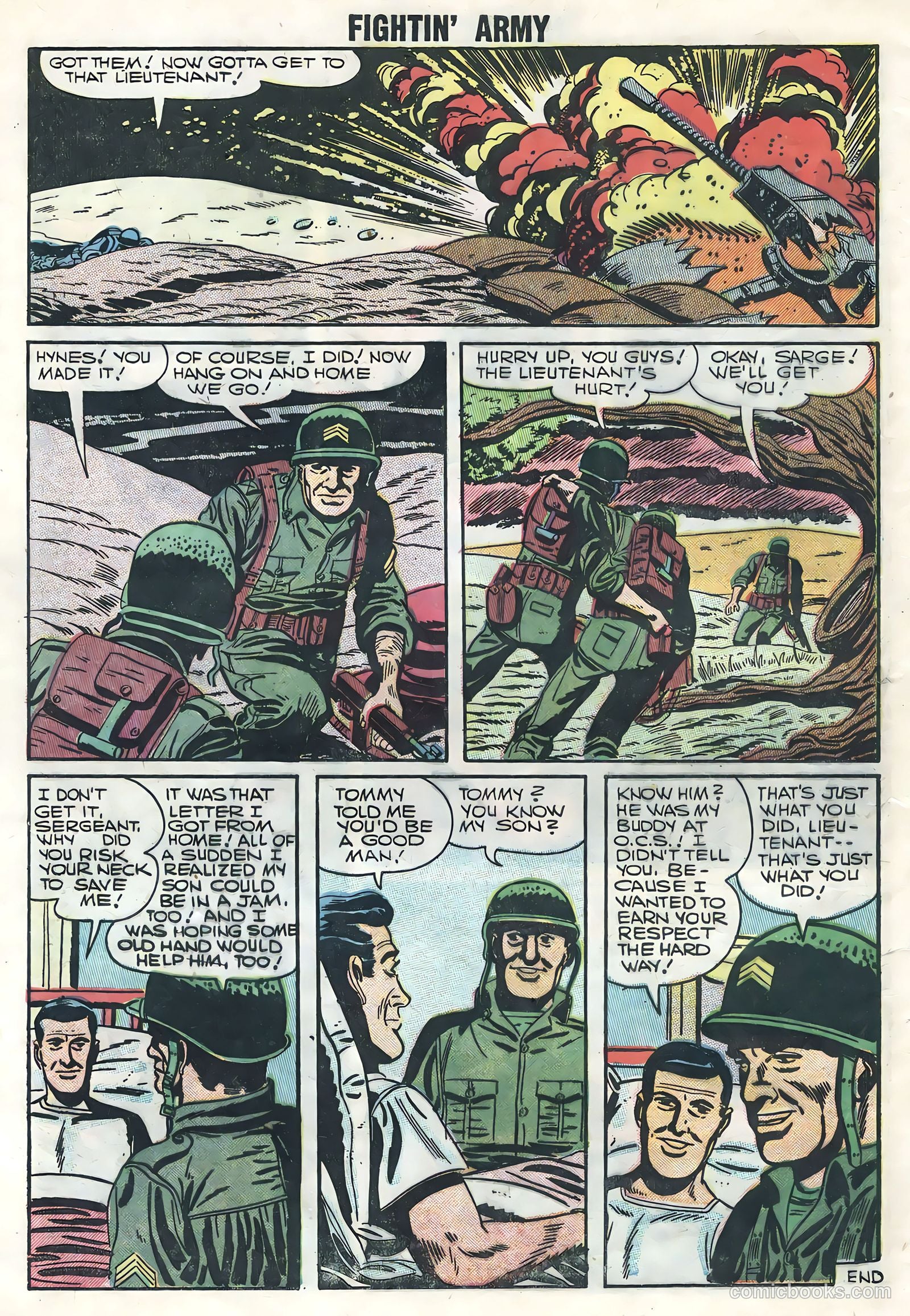 Fightin' Army #19 (1957) — page 8 of 36