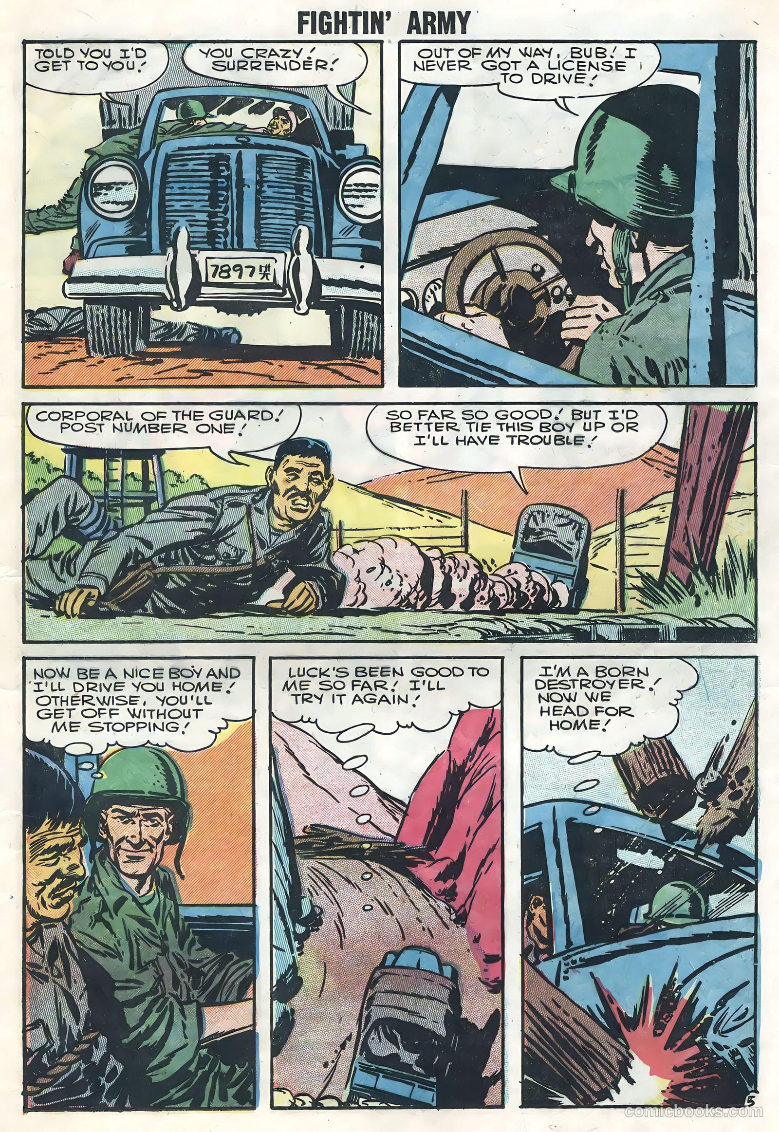 Fightin' Army #19 (1957) — page 13 of 36