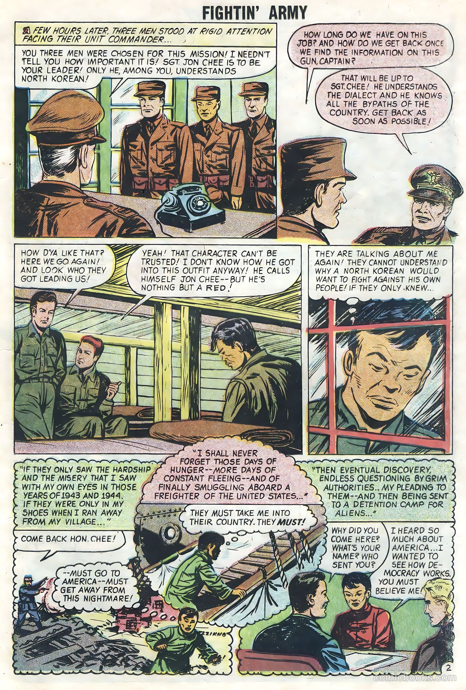Fightin' Army #19 (1957) — page 19 of 36