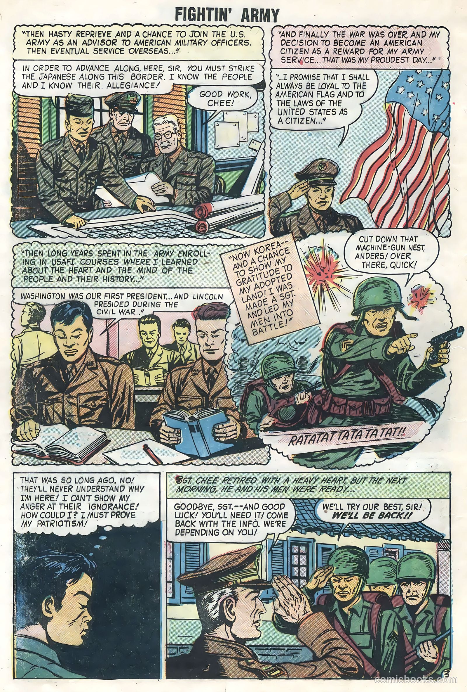 Fightin' Army #19 (1957) — page 20 of 36