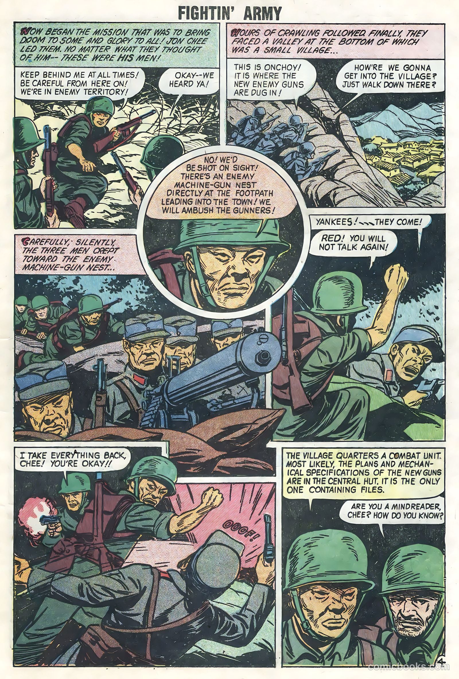 Fightin' Army #19 (1957) — page 21 of 36