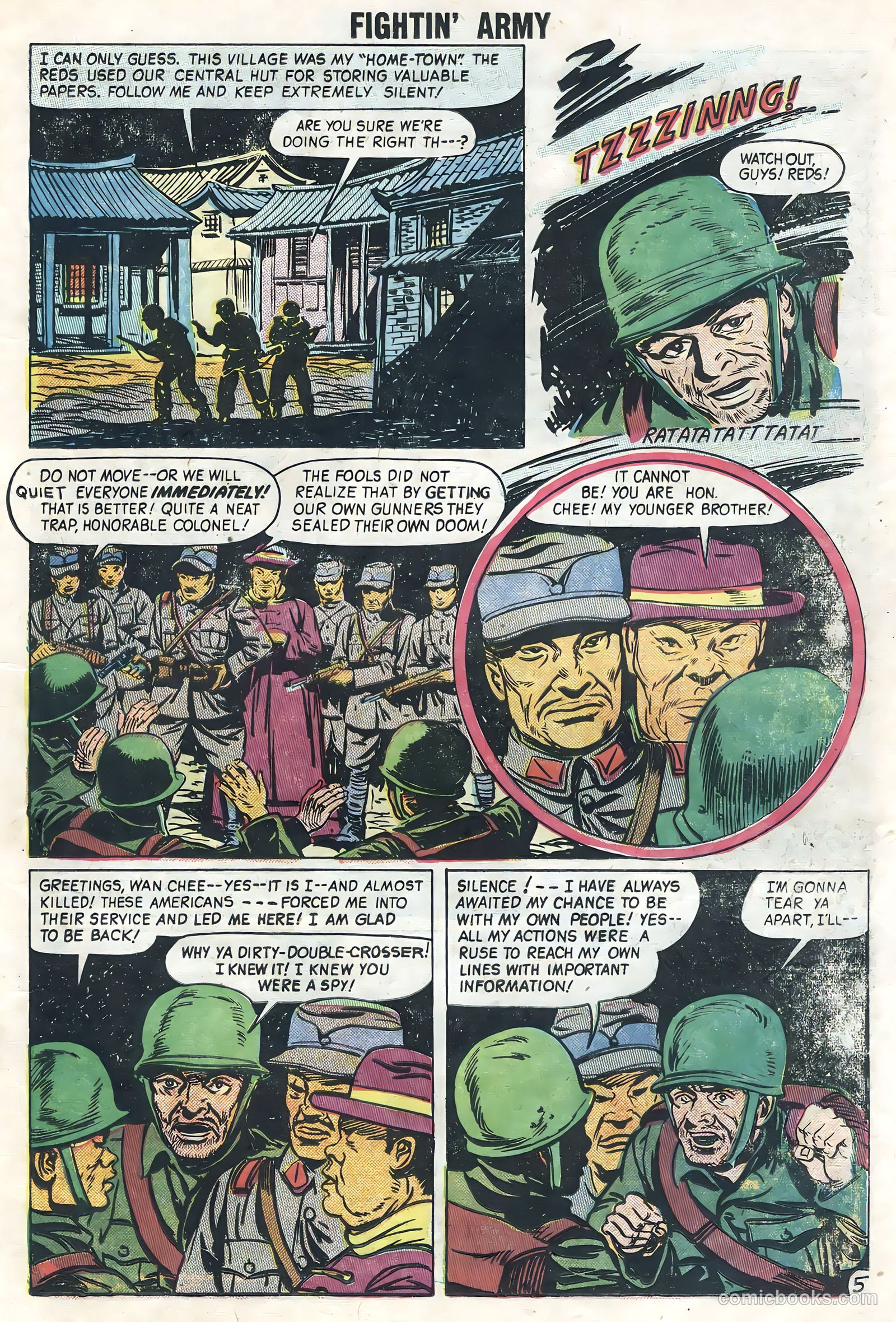 Fightin' Army #19 (1957) — page 23 of 36