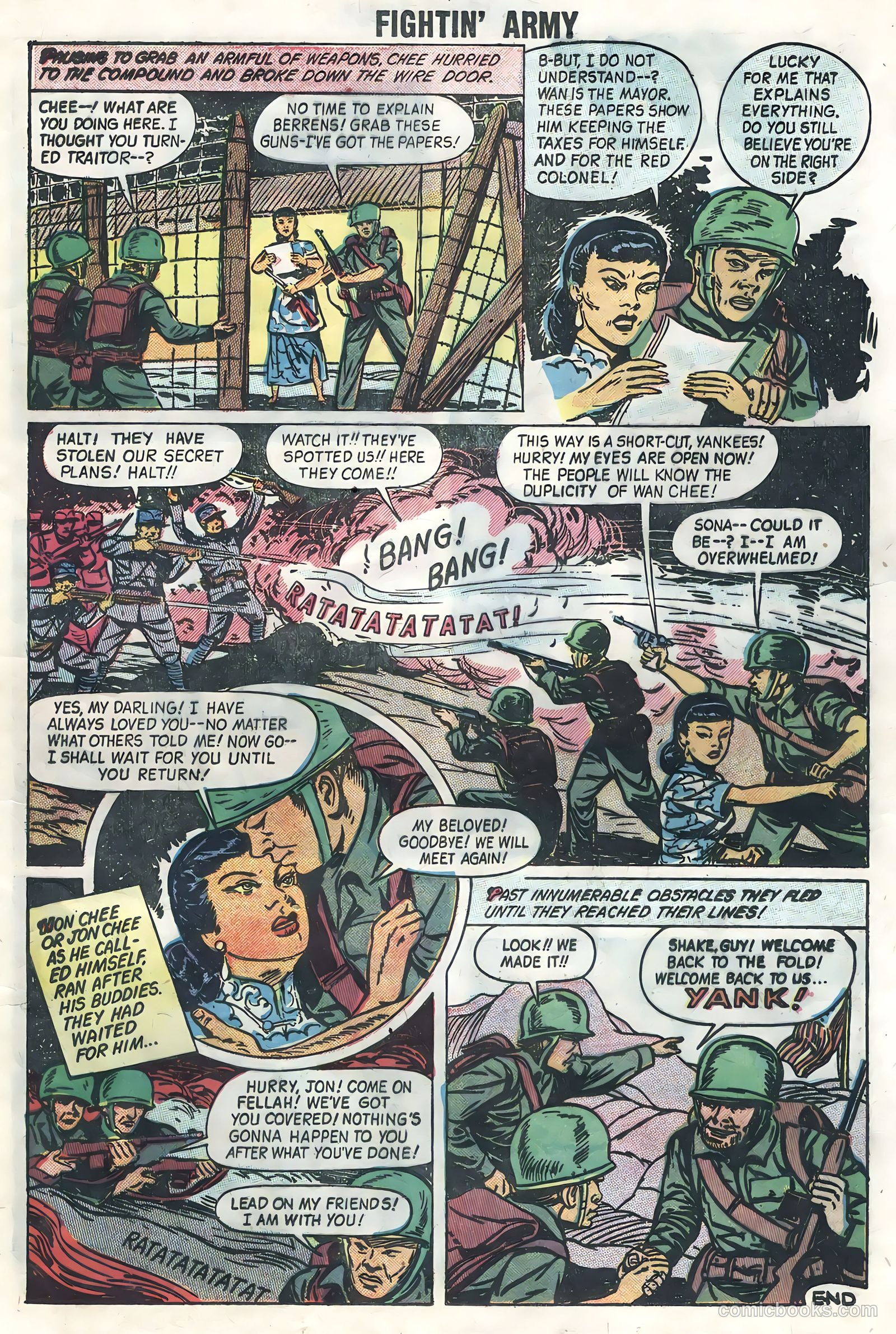Fightin' Army #19 (1957) — page 25 of 36