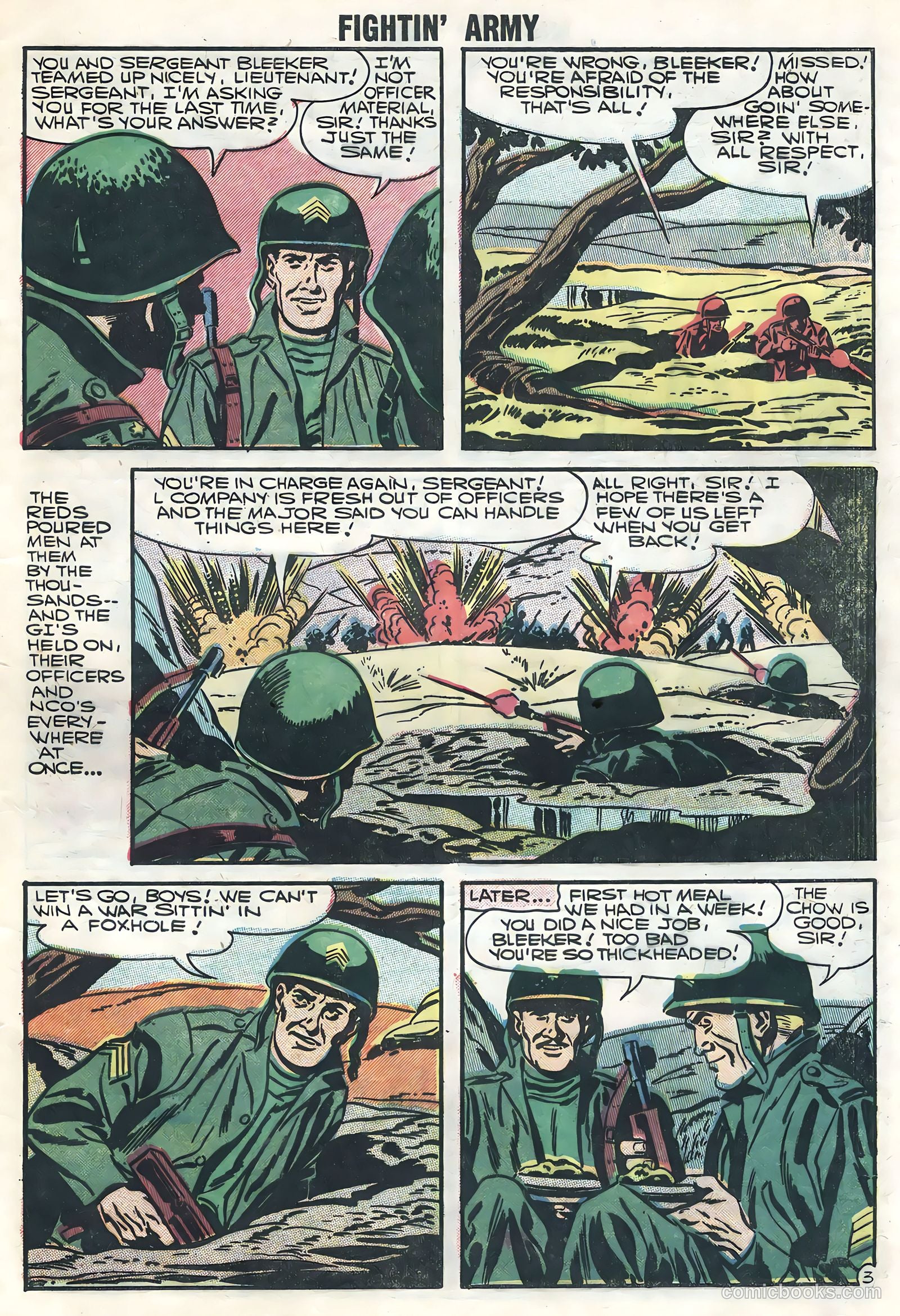 Fightin' Army #19 (1957) — page 29 of 36