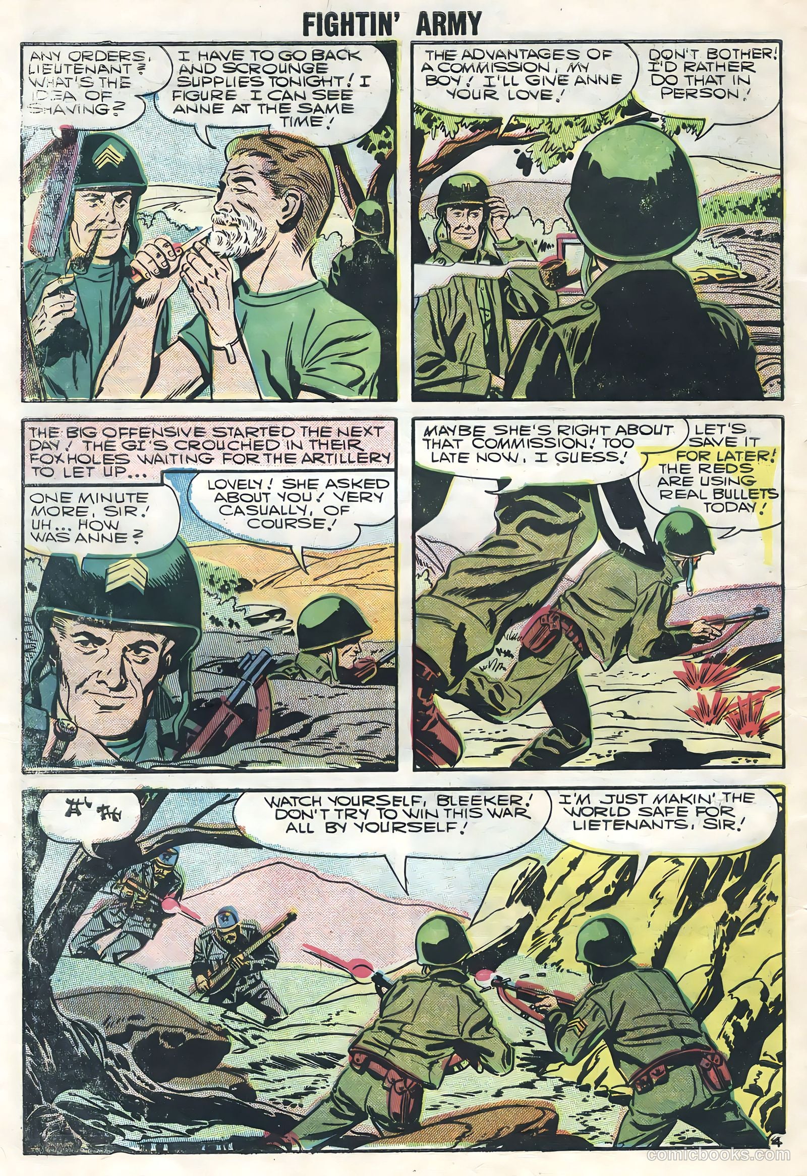Fightin' Army #19 (1957) — page 30 of 36