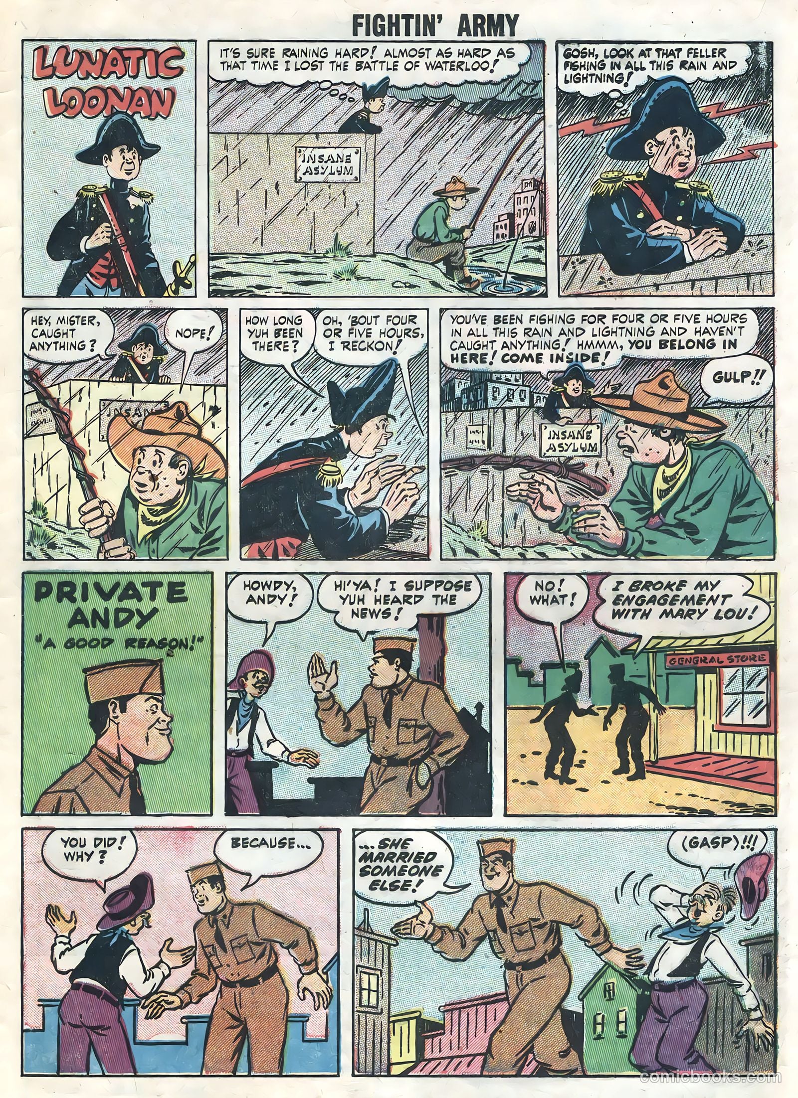 Fightin' Army #19 (1957) — page 33 of 36