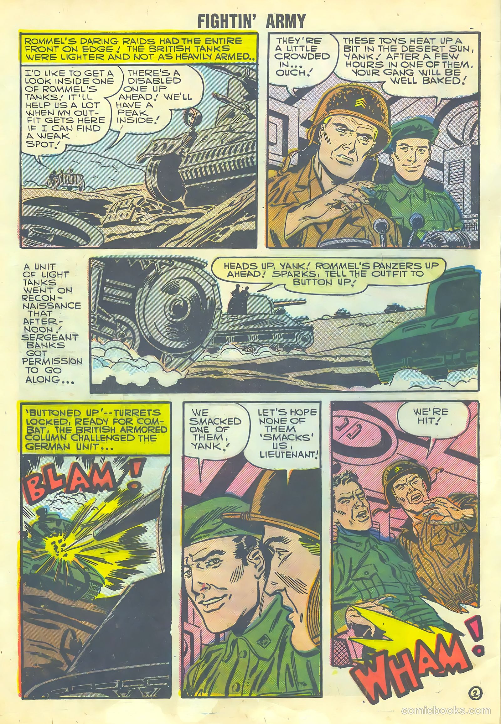 Fightin' Army #20 (1957) — page 4 of 36