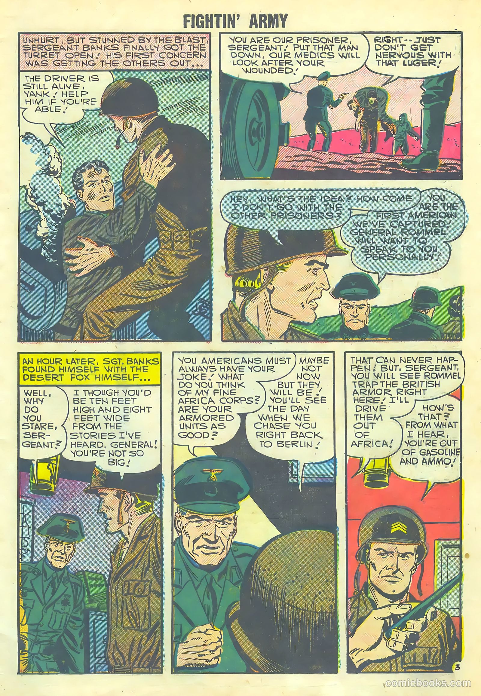 Fightin' Army #20 (1957) — page 5 of 36
