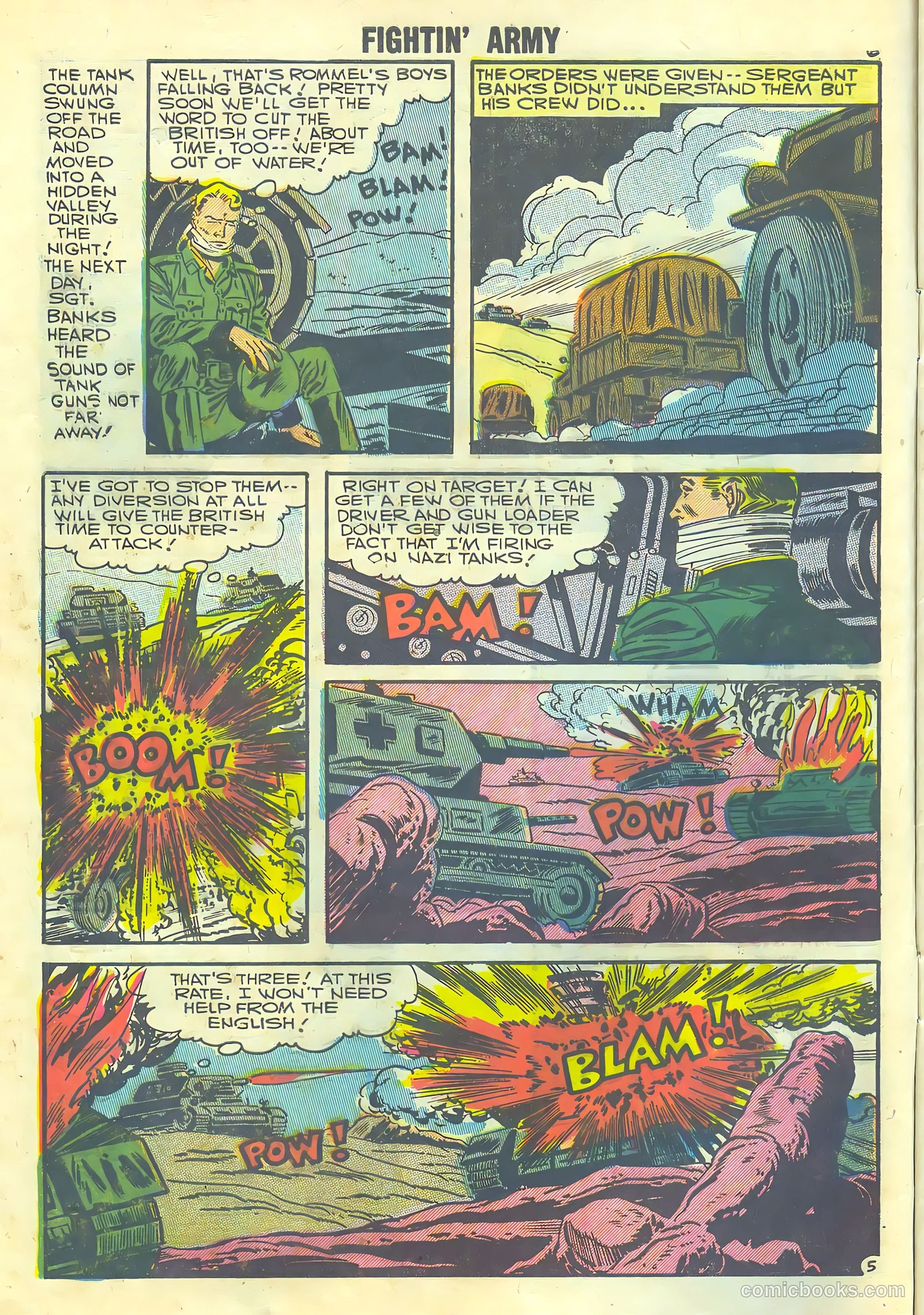 Fightin' Army #20 (1957) — page 8 of 36