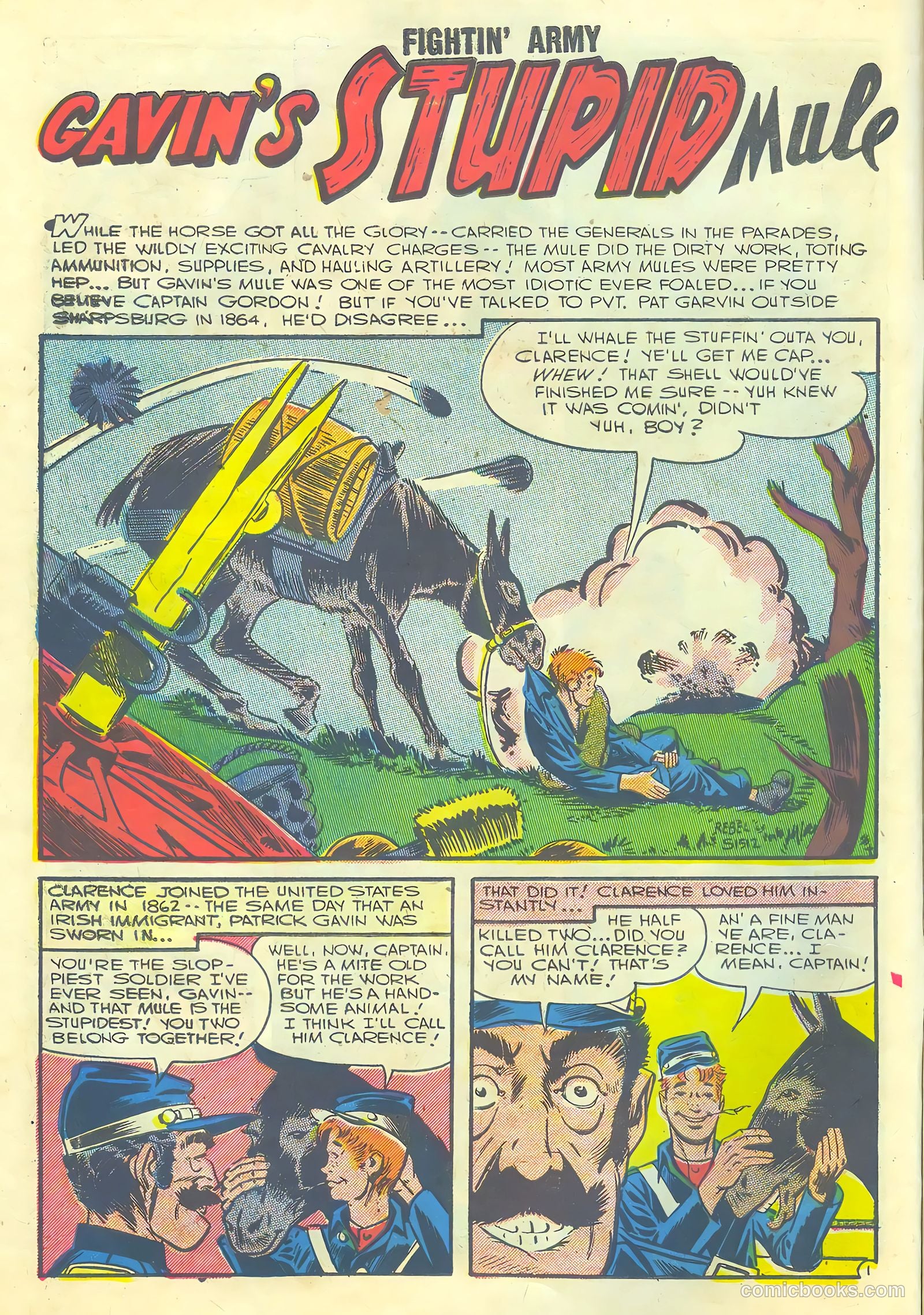 Fightin' Army #20 (1957) — page 10 of 36