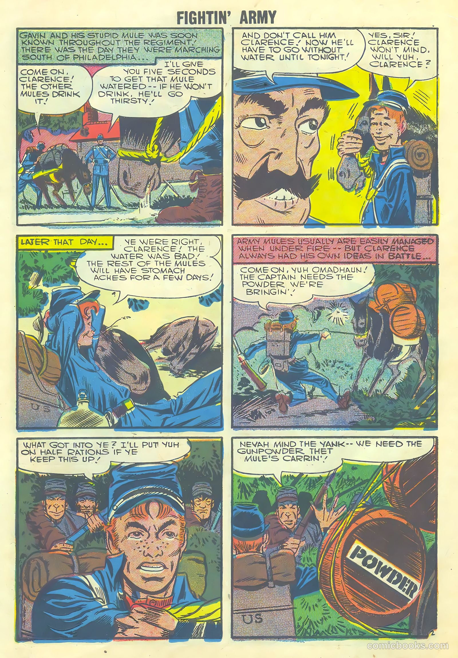 Fightin' Army #20 (1957) — page 11 of 36